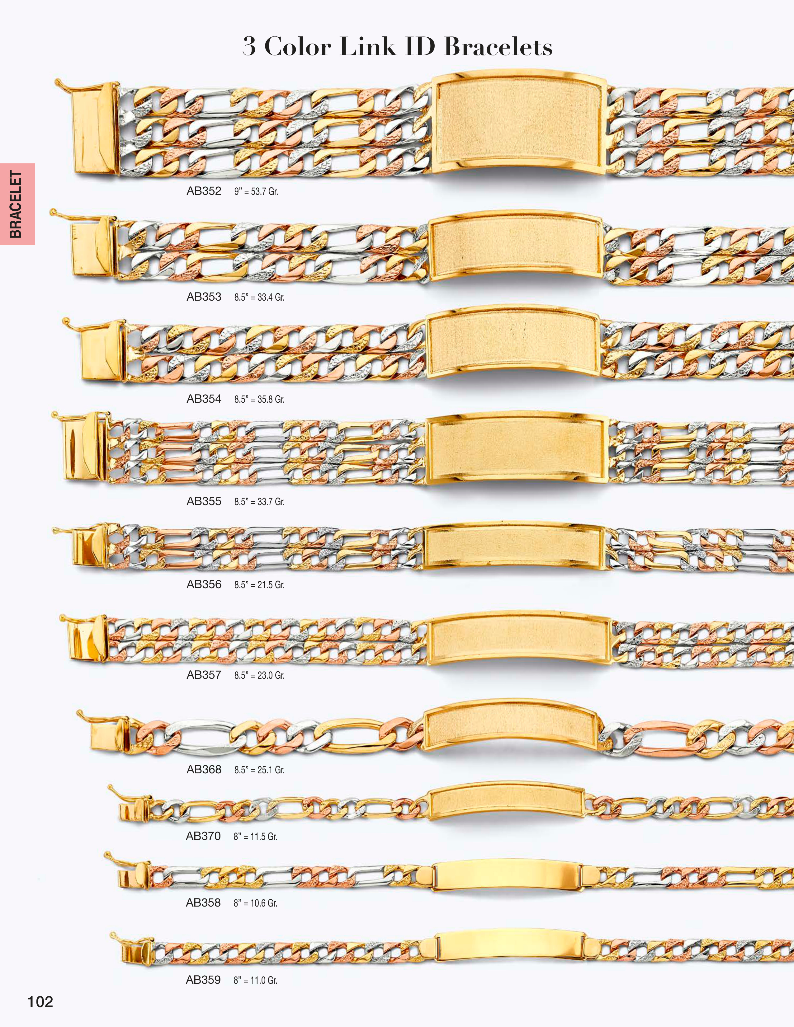 Necklace & Bracelet catalog page 102