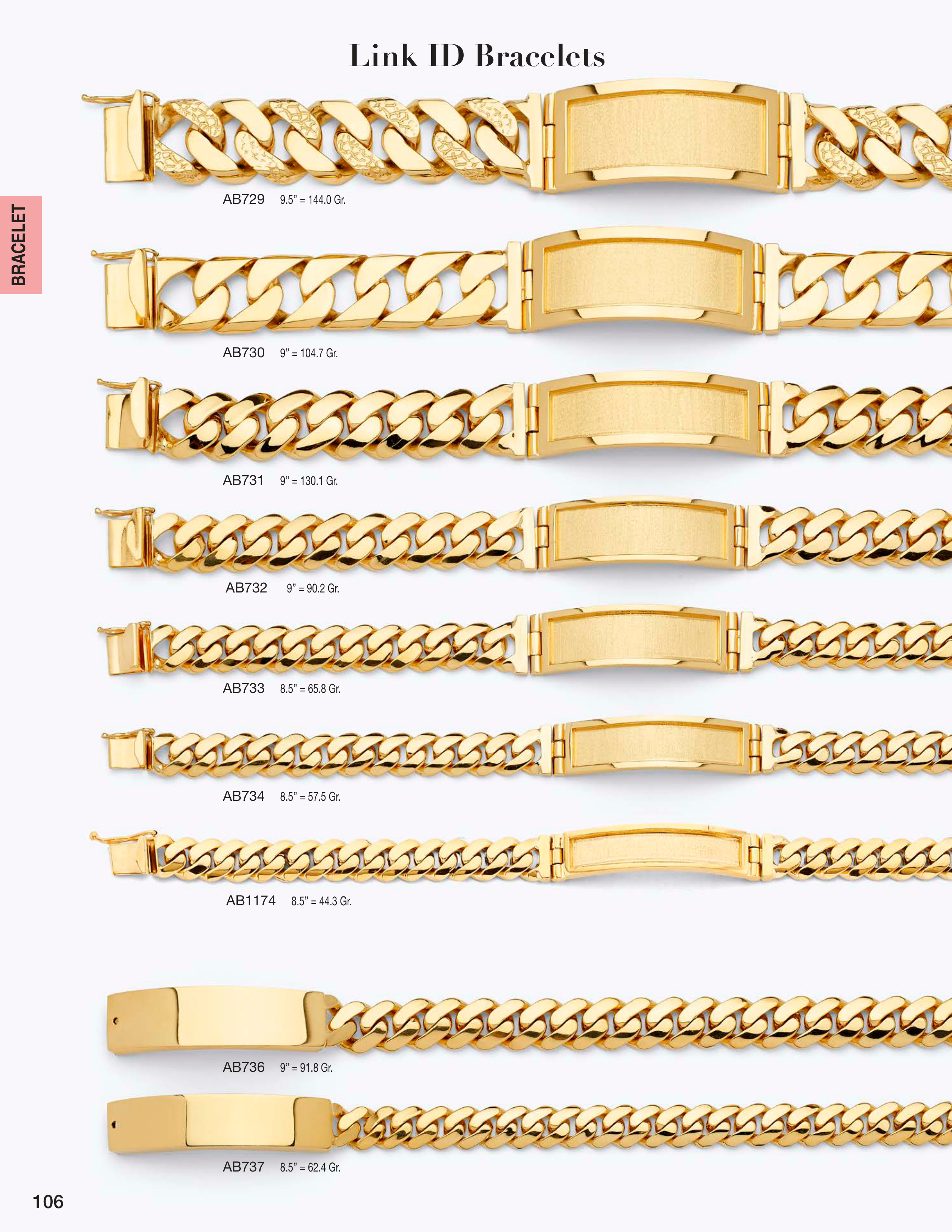 Necklace & Bracelet catalog page 106