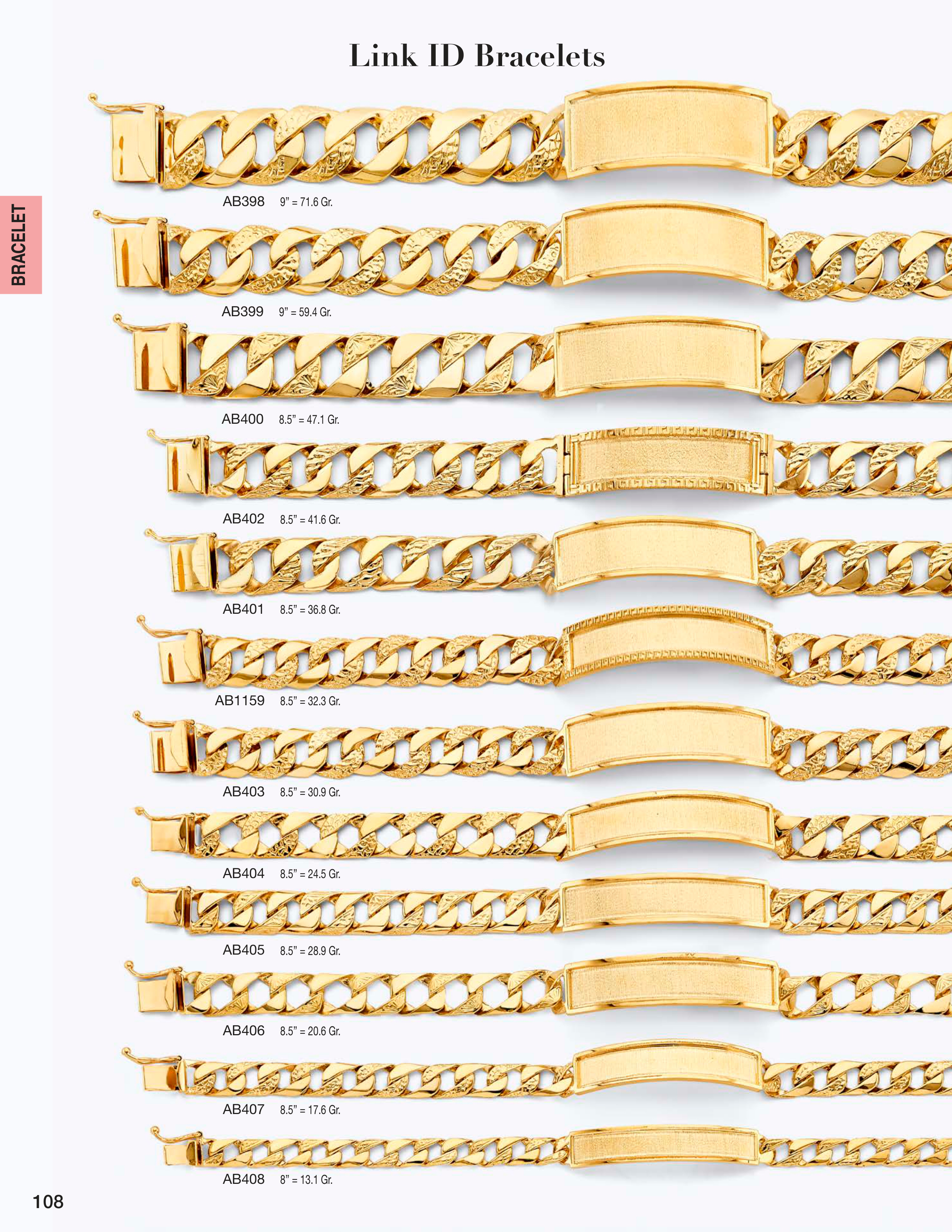Necklace & Bracelet catalog page 108