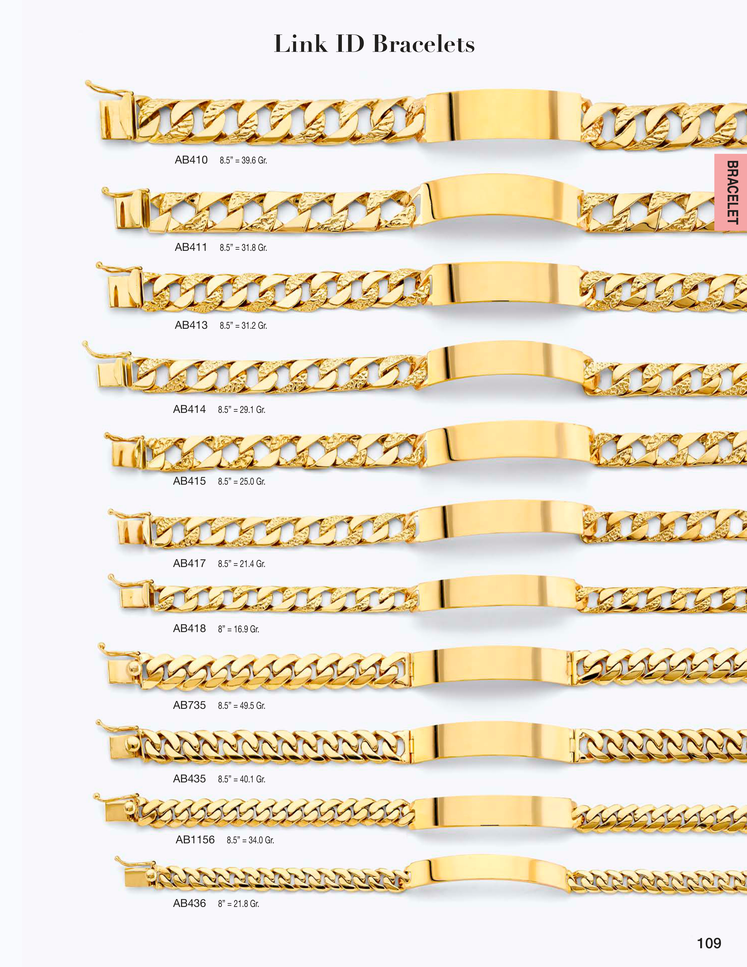 Necklace & Bracelet catalog page 109