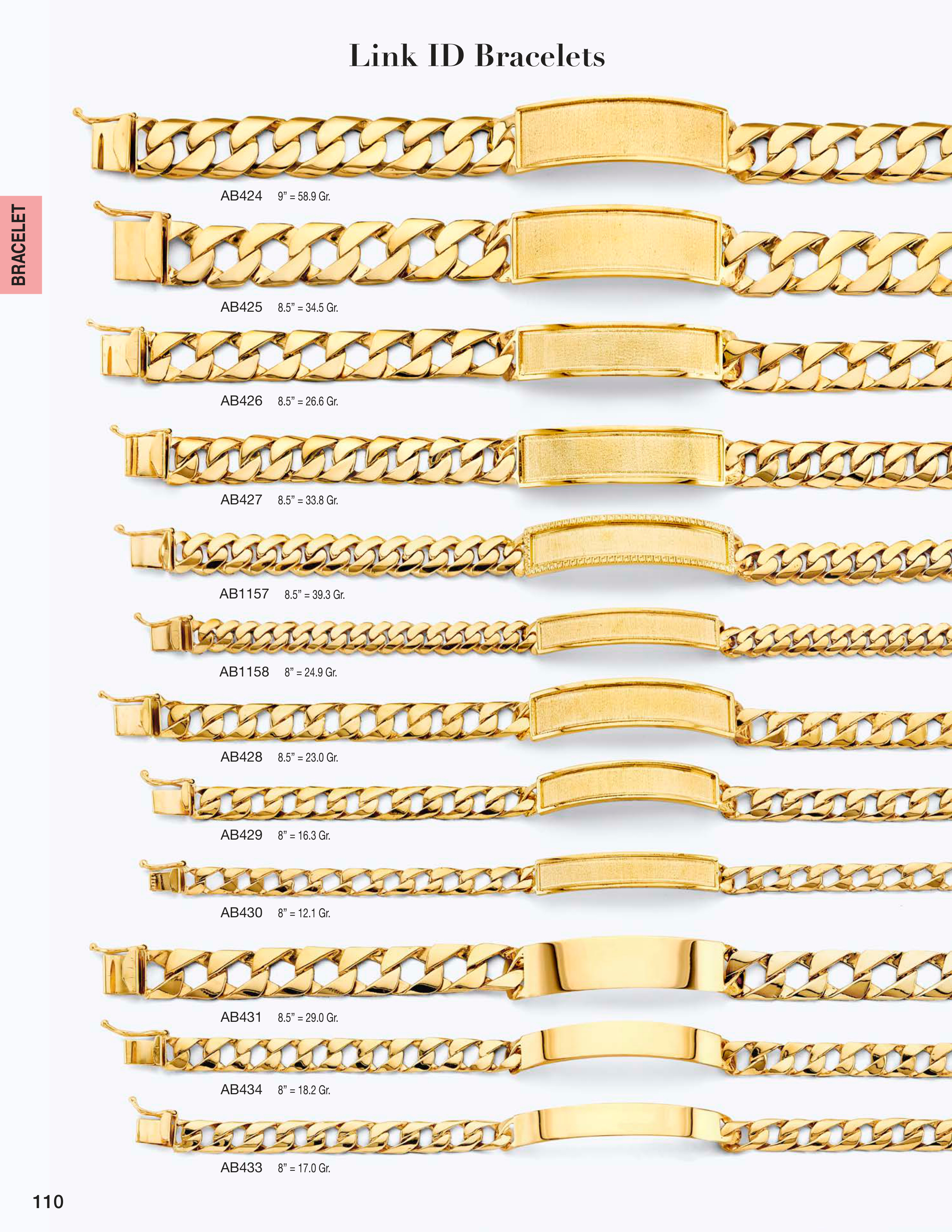 Necklace & Bracelet catalog page 110