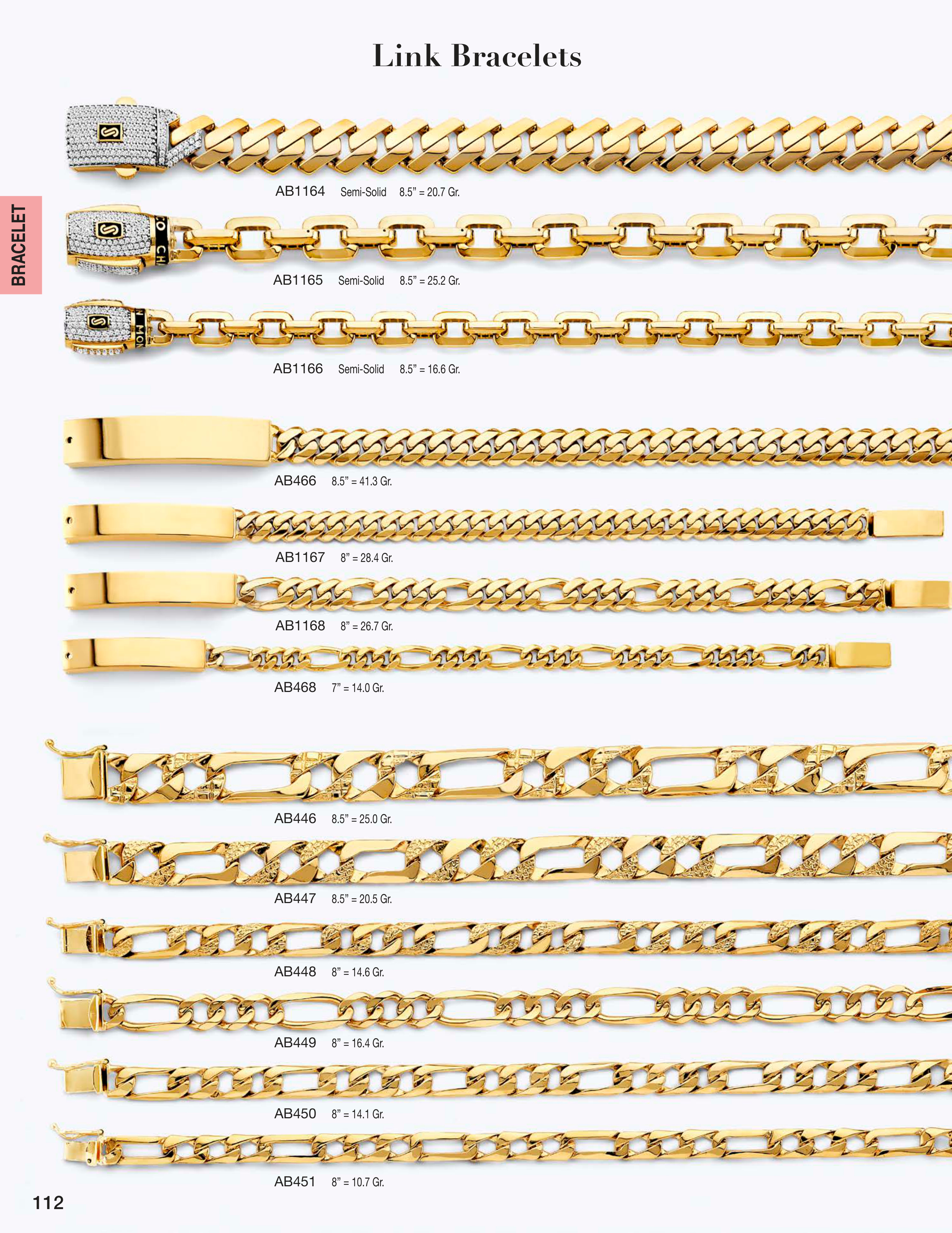 Necklace & Bracelet catalog page 112