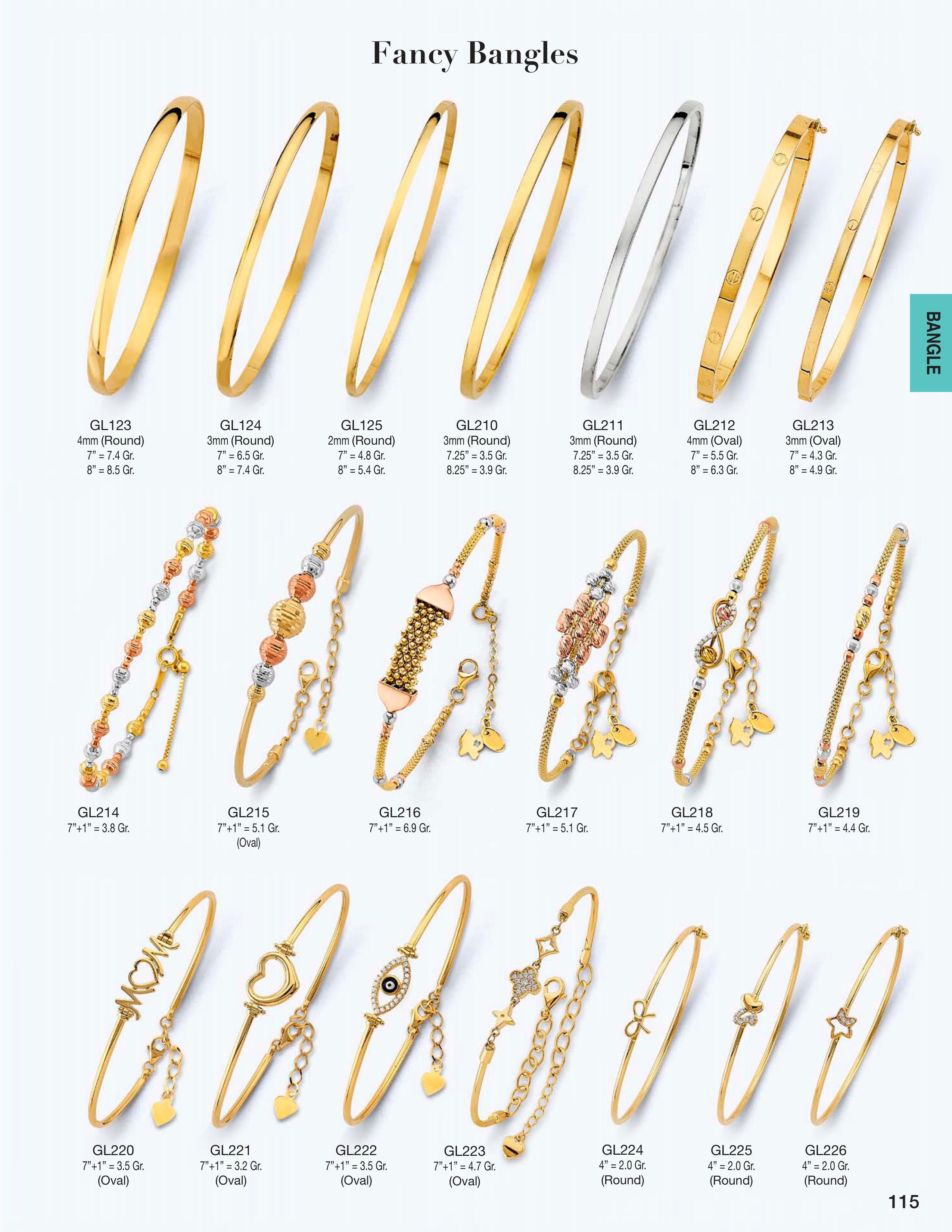 Bangle catalog page 115