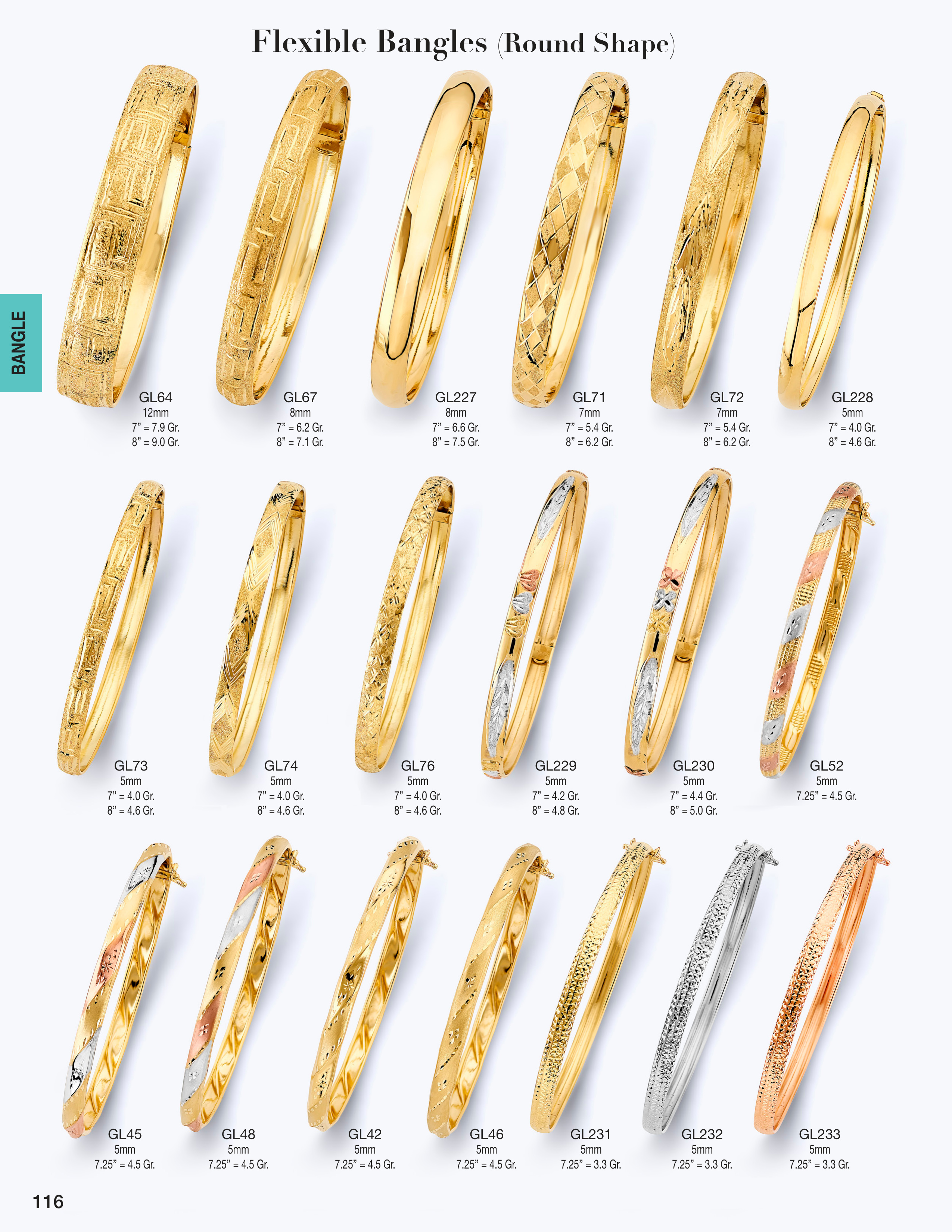 Bangle catalog page 116