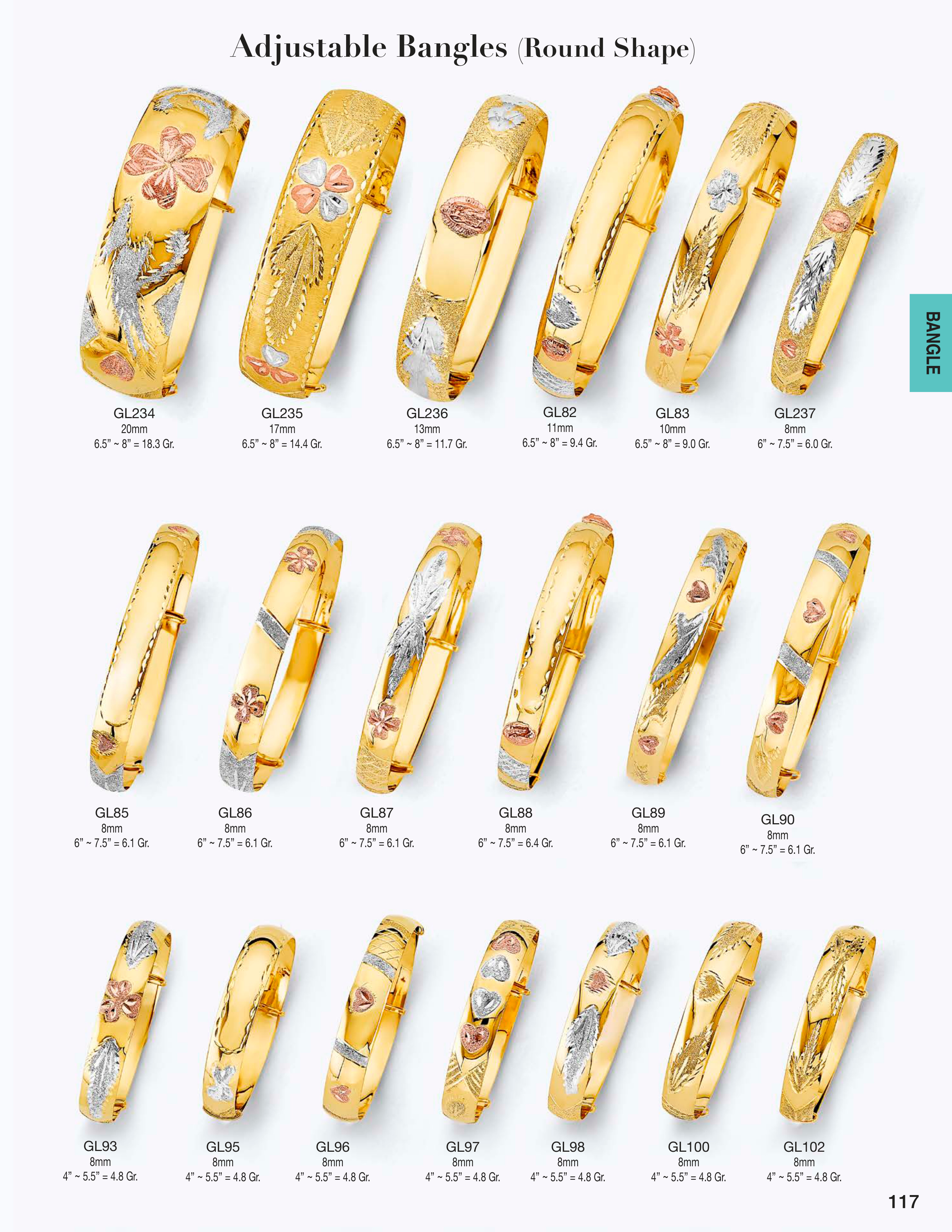 Bangle catalog page 117
