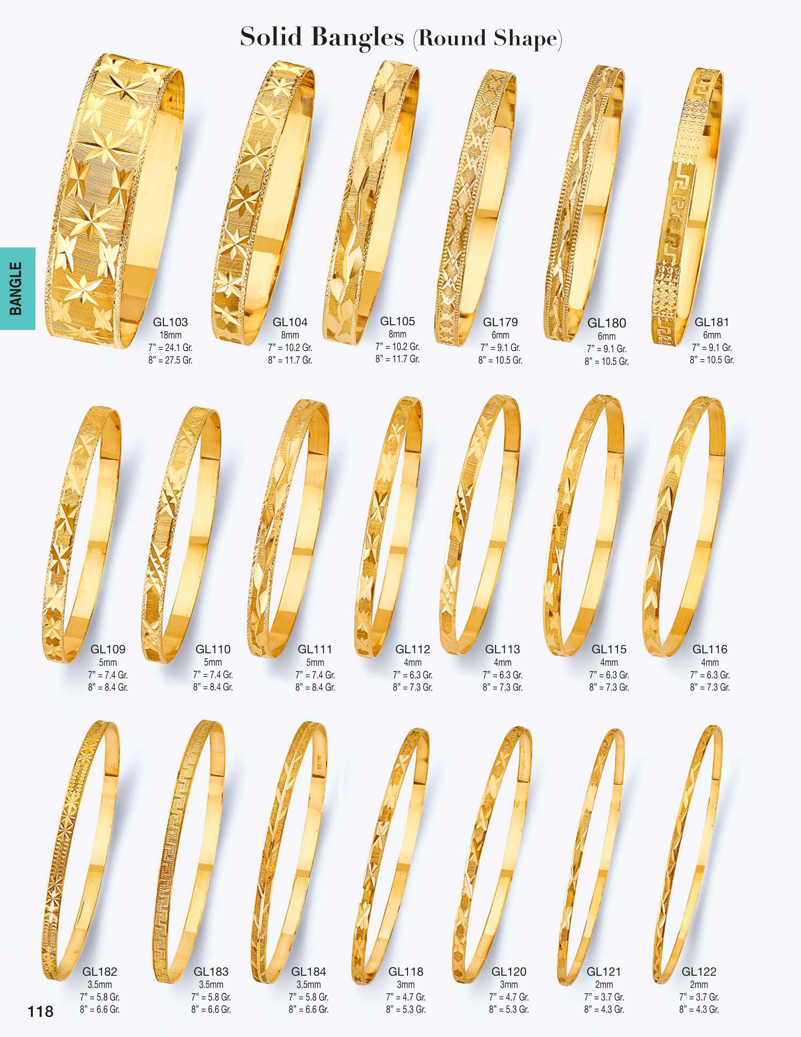 Bangle catalog page 118