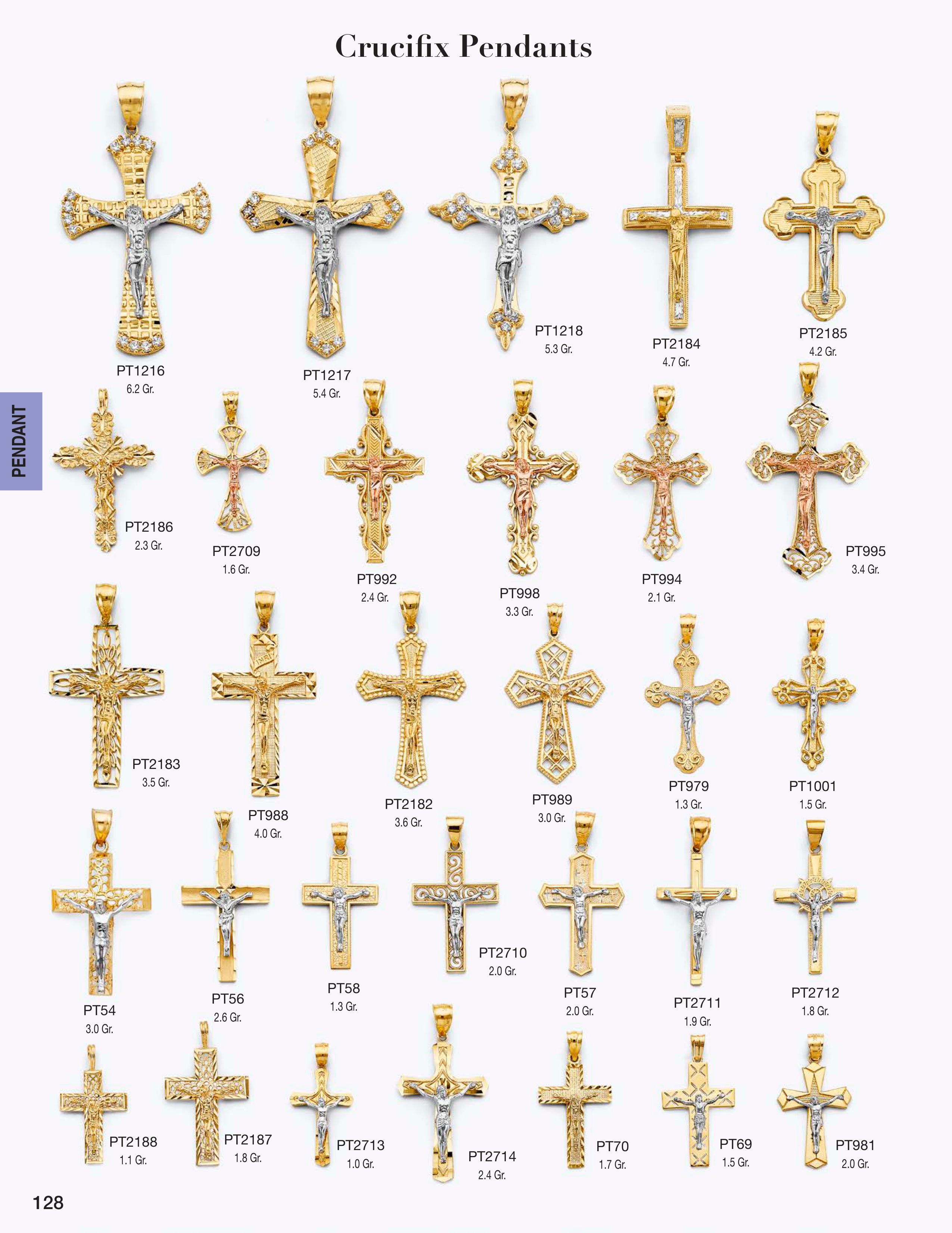 Pendant catalog page 128