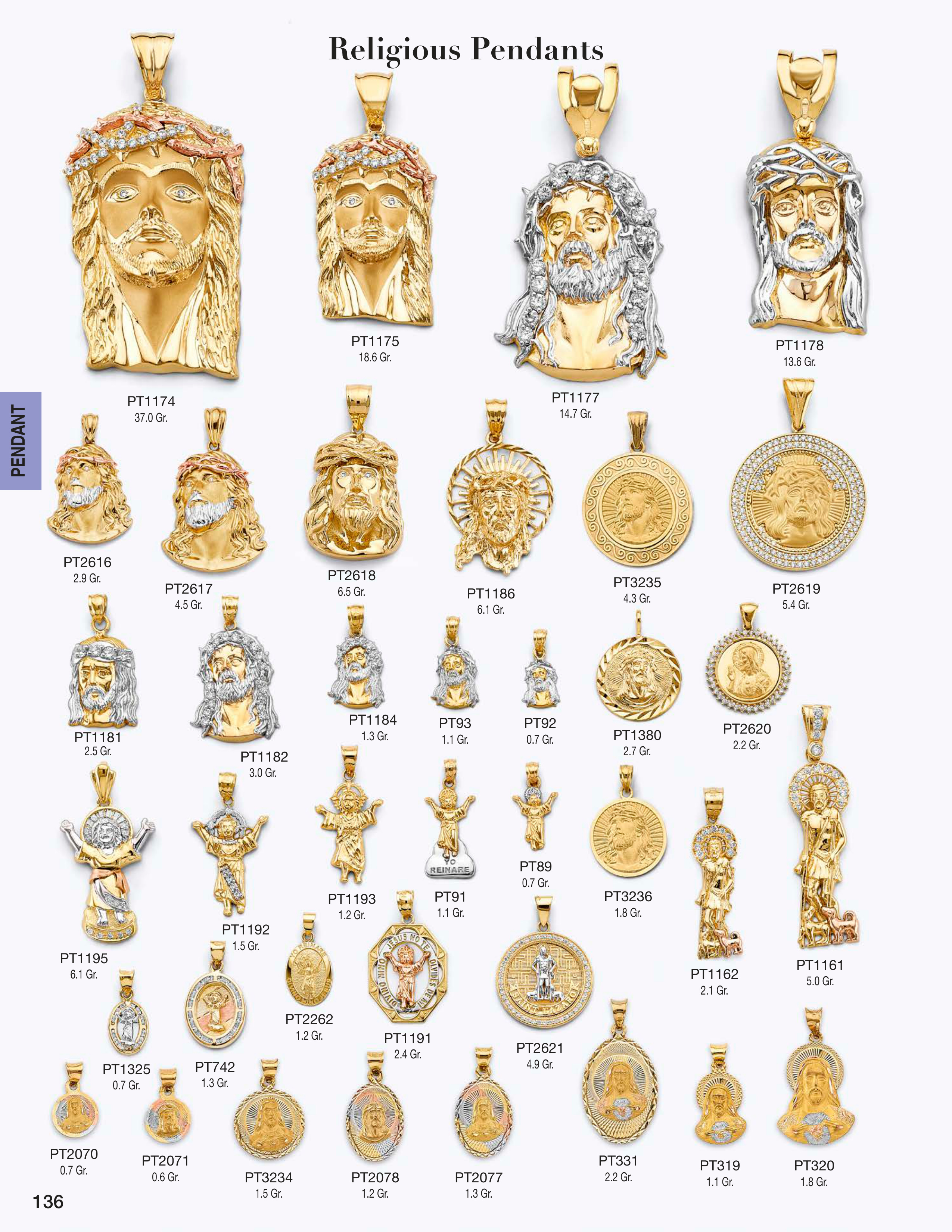 Pendant catalog page 136