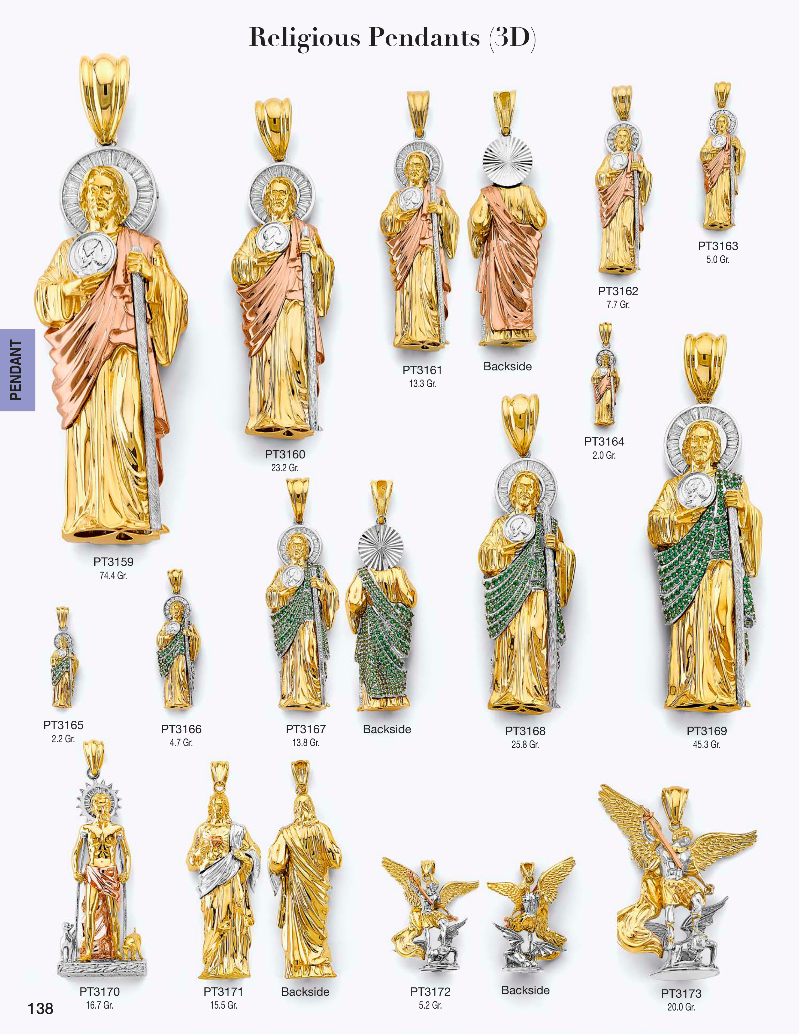 Pendant catalog page 138