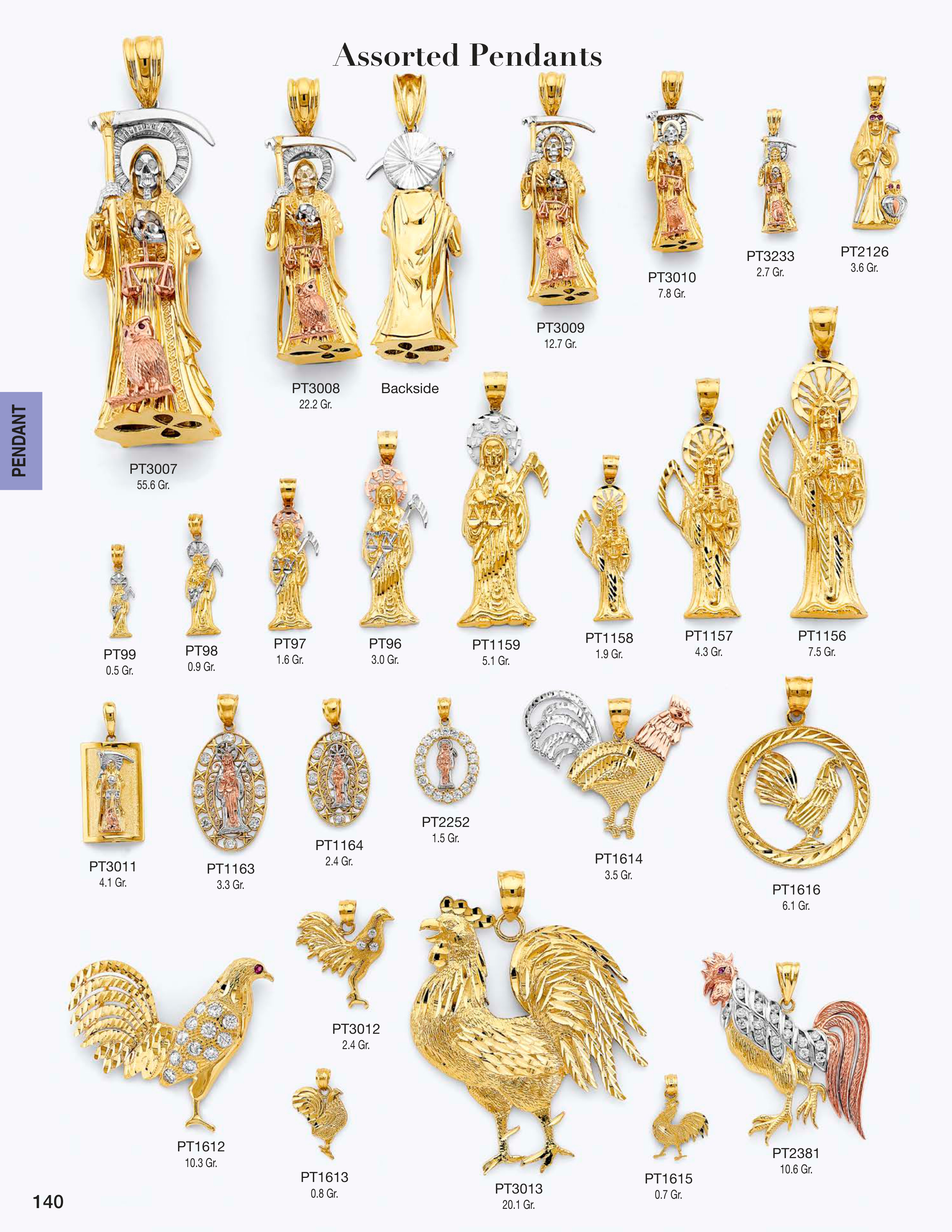 Pendant catalog page 140