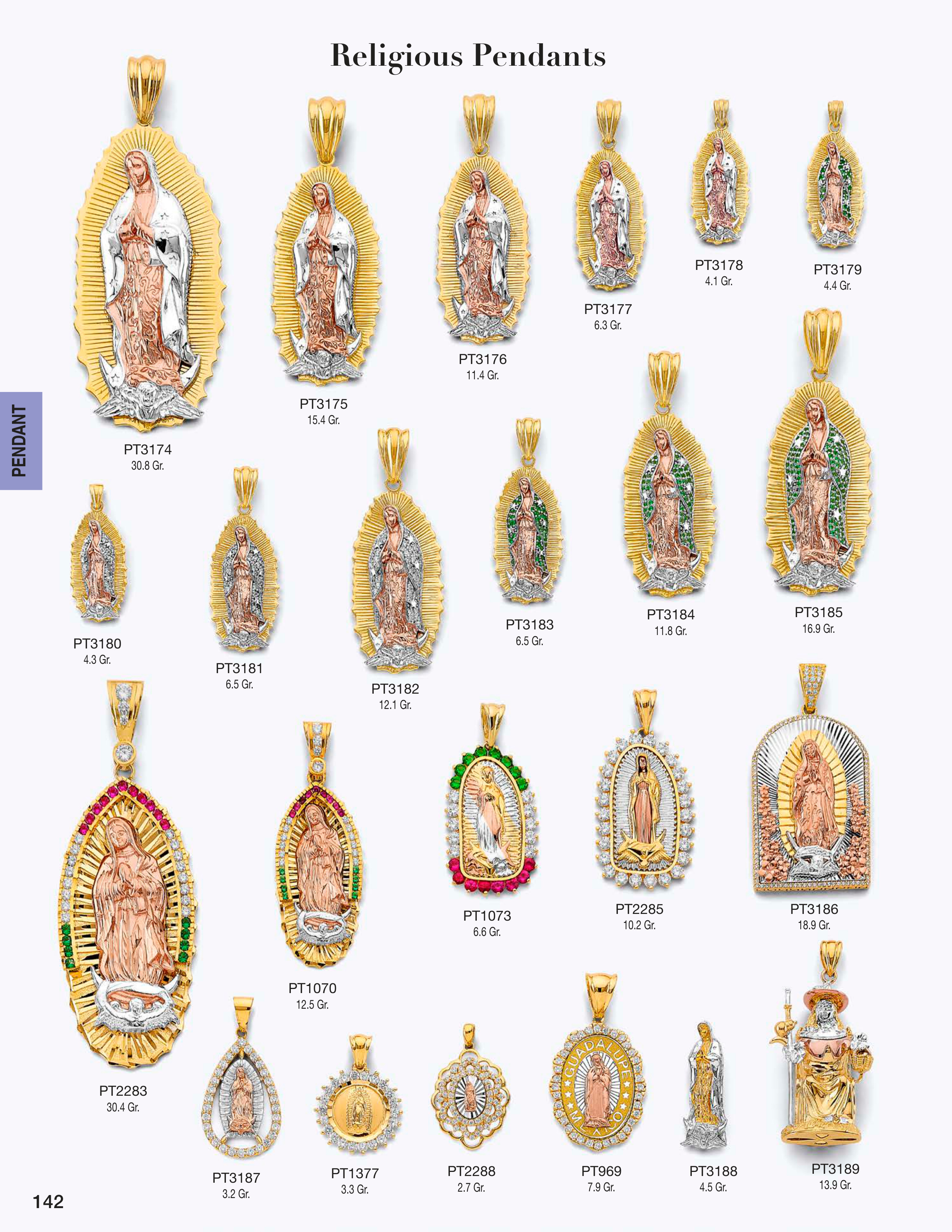 Pendant catalog page 142