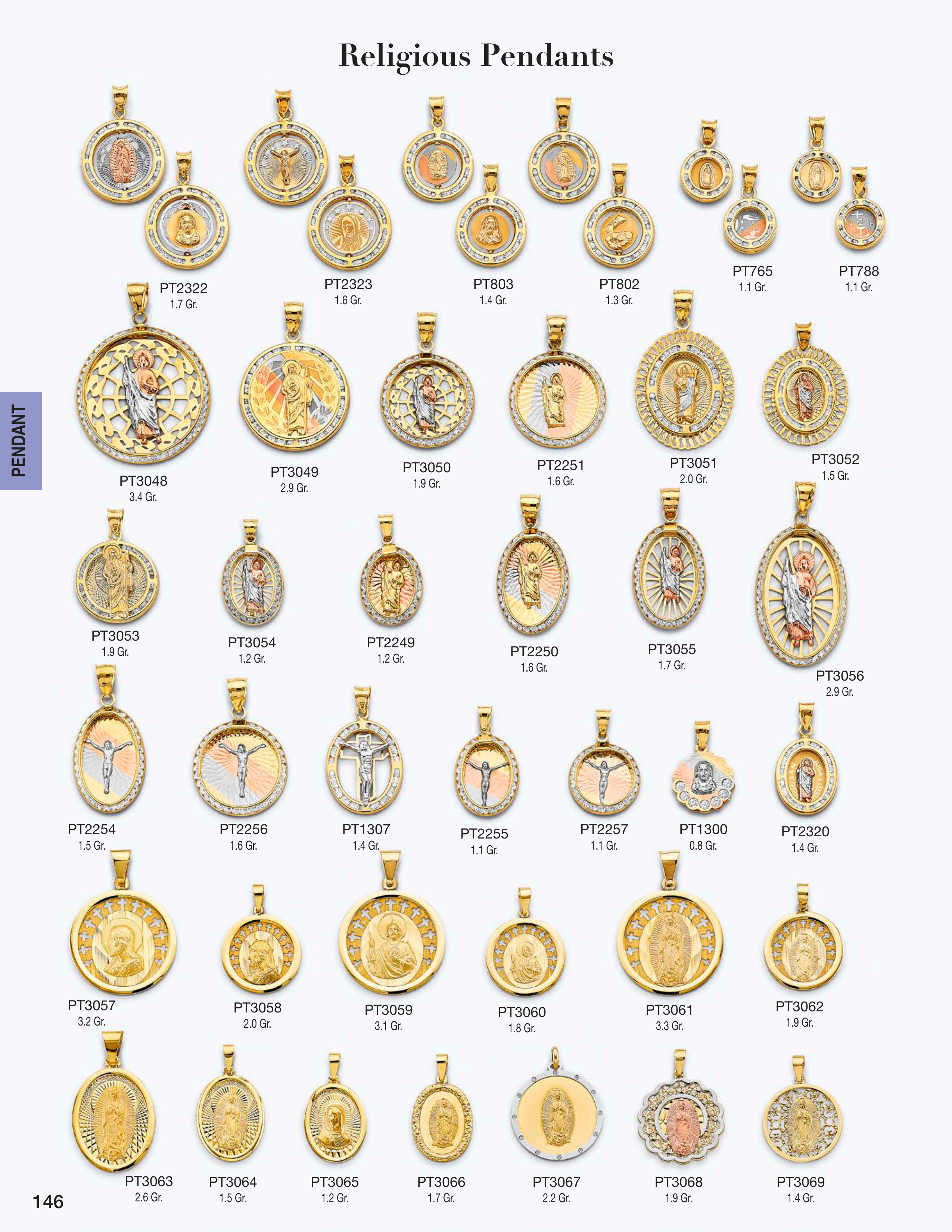 Pendant catalog page 146