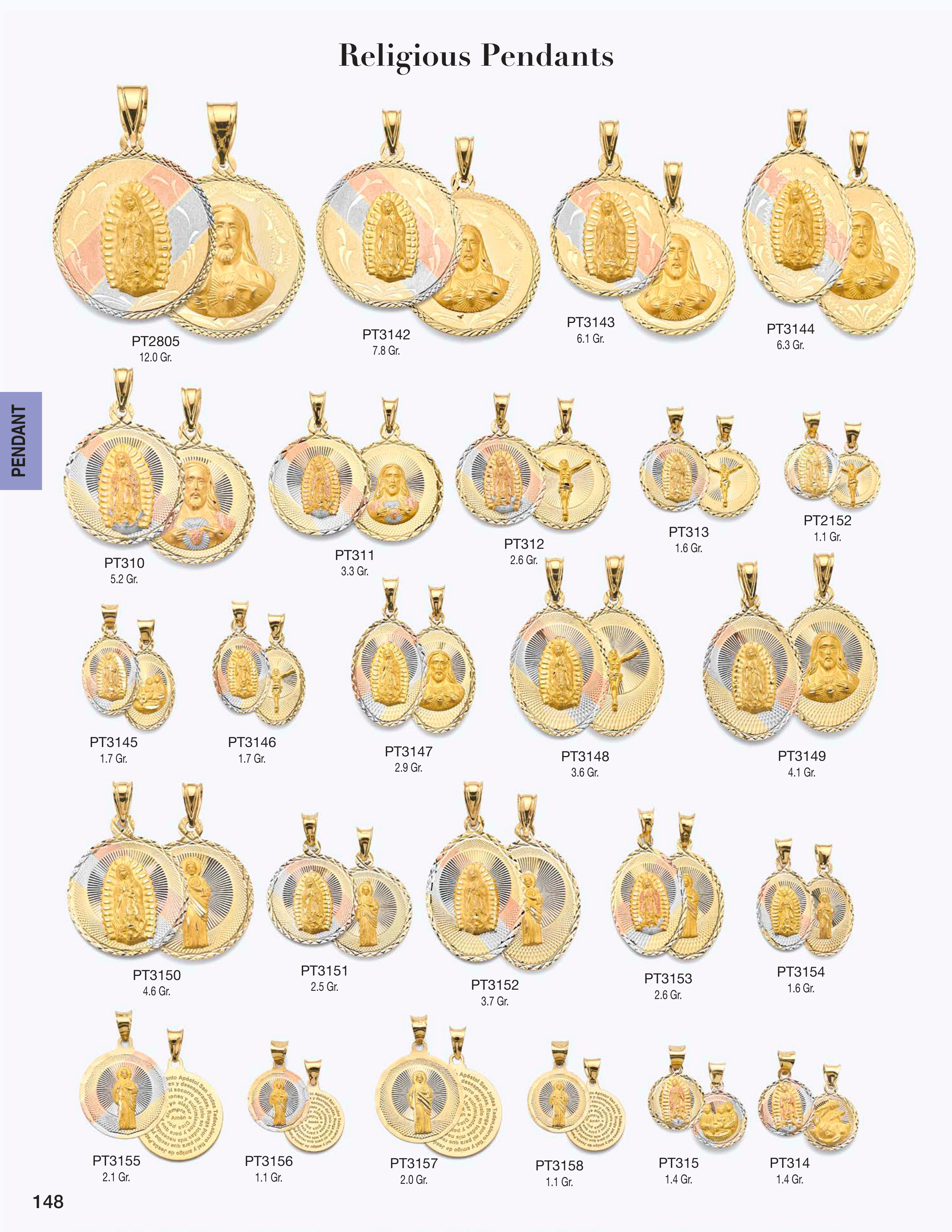 Pendant catalog page 148
