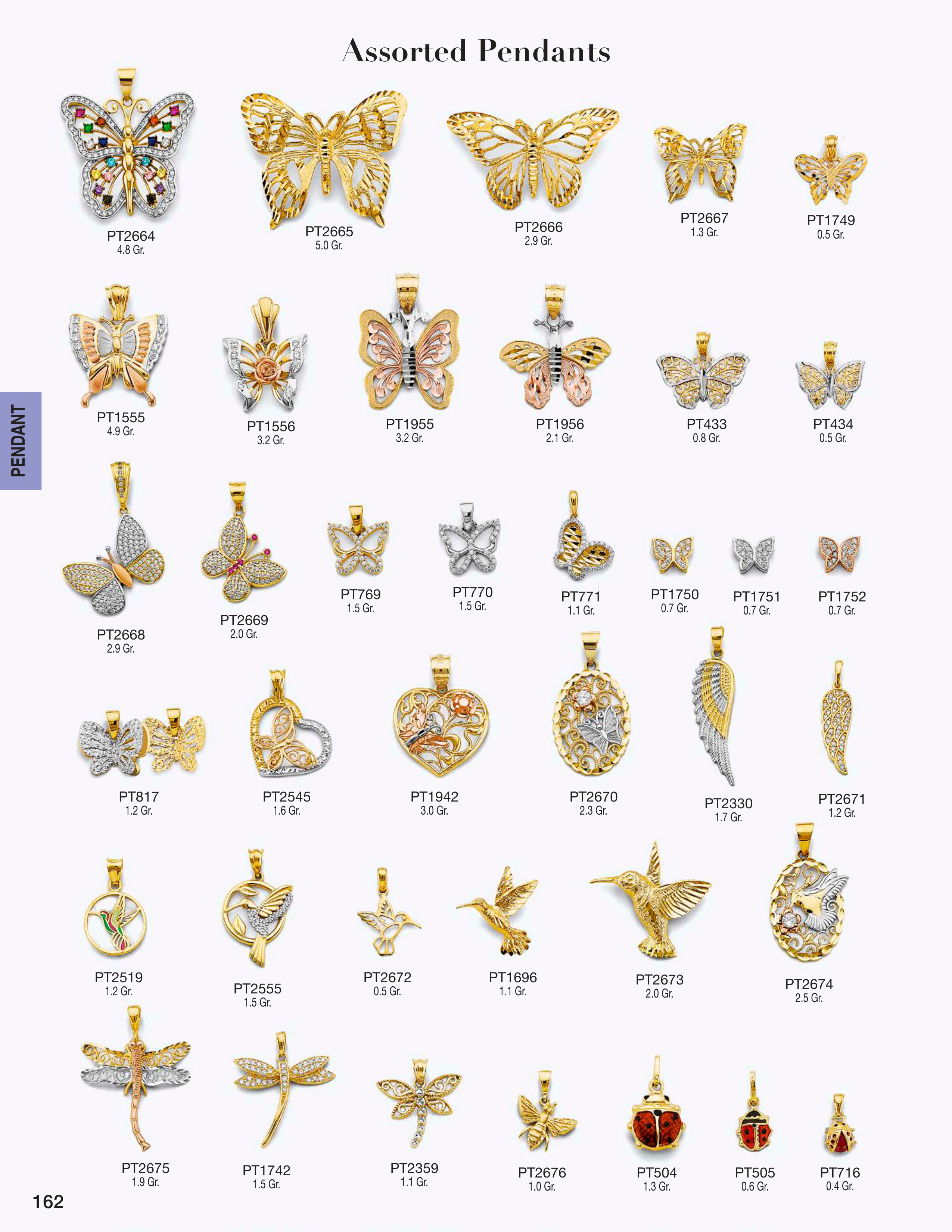 Pendant catalog page 162