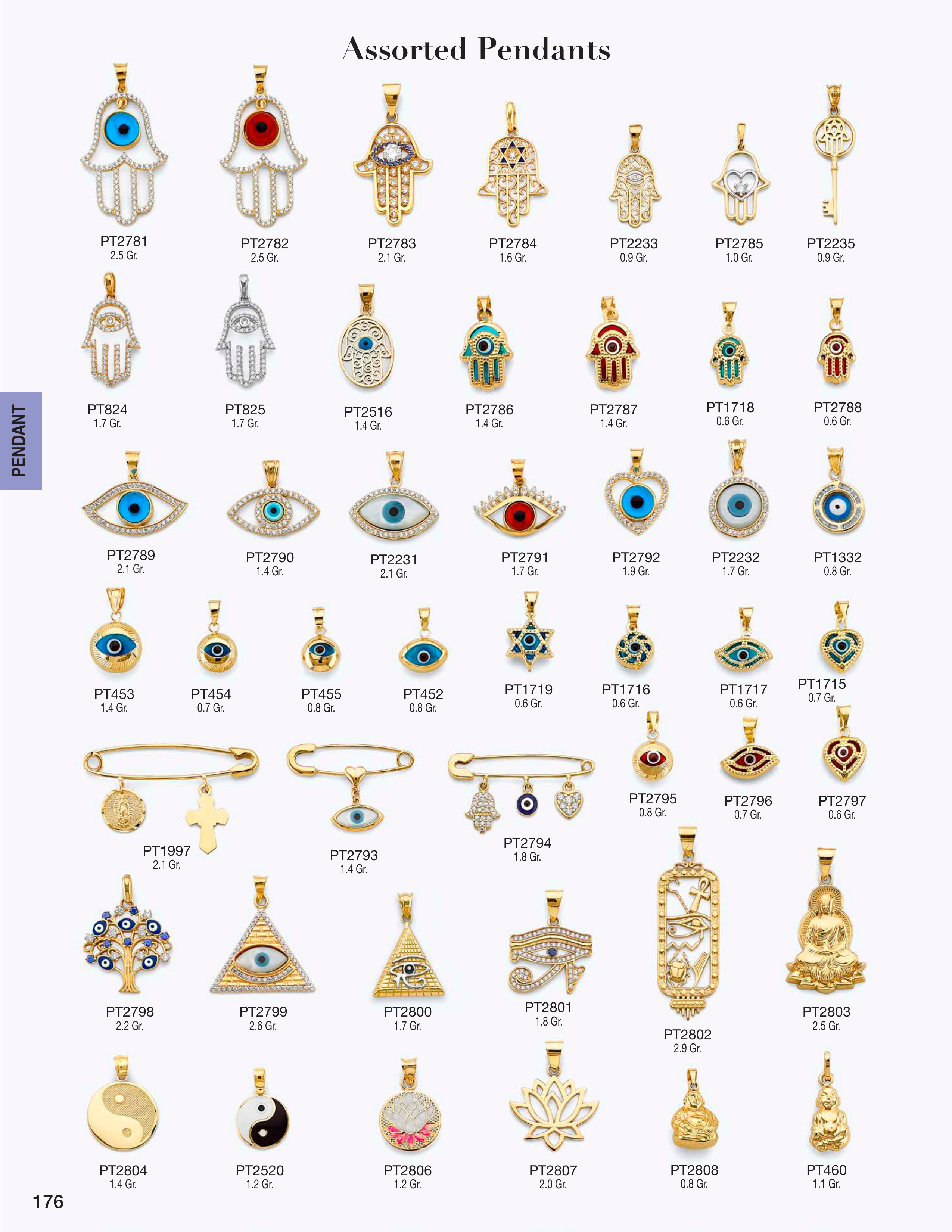 Pendant catalog page 176