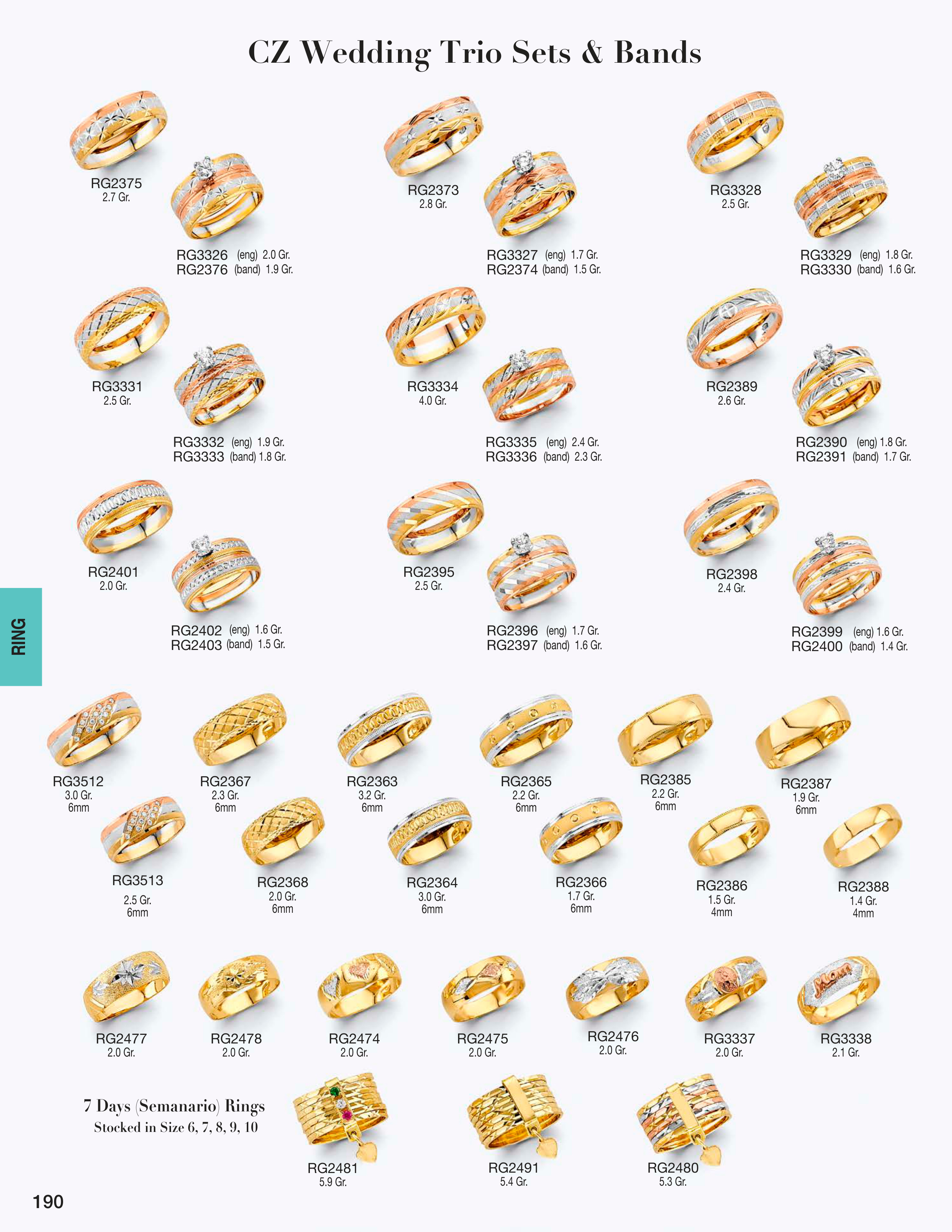 Ring catalog page 190