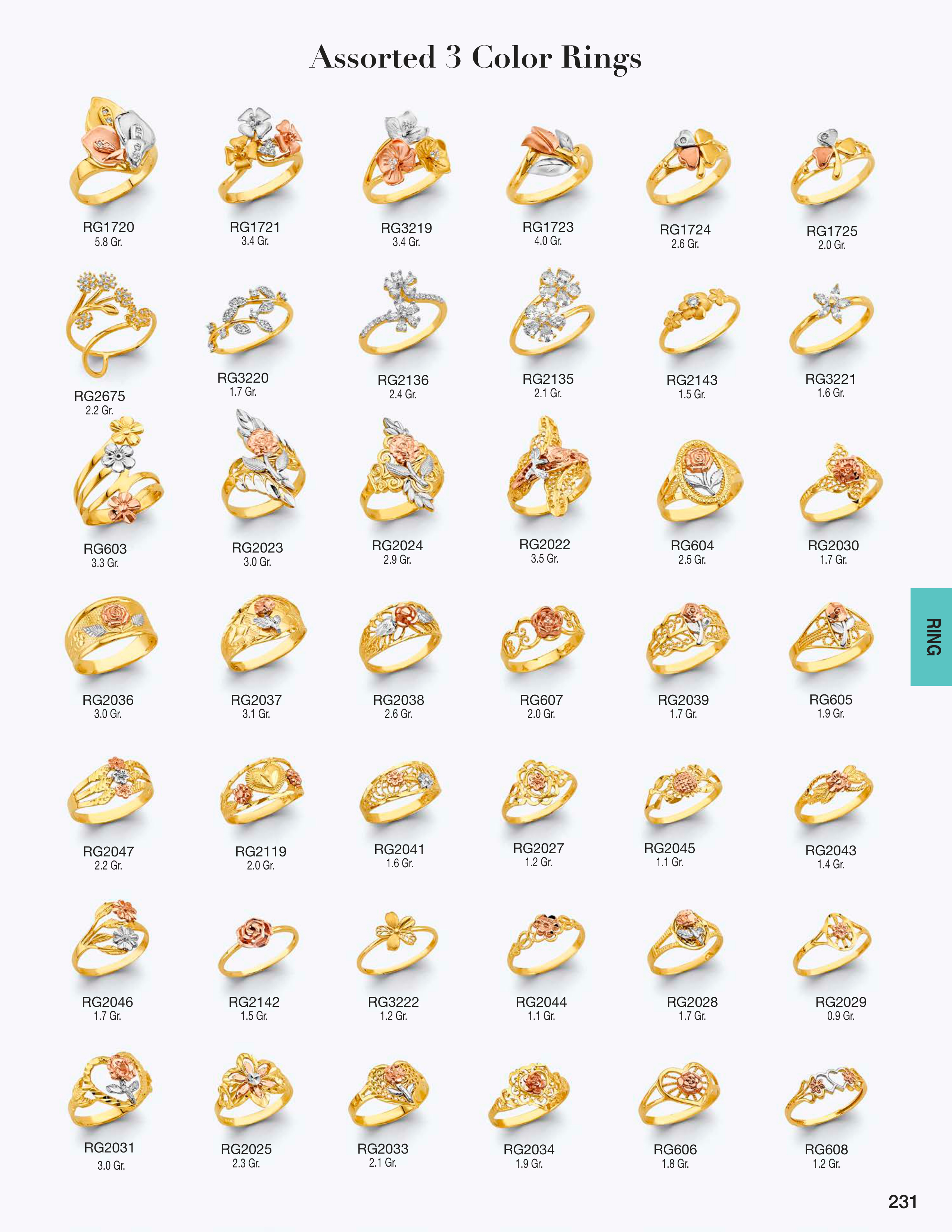 Ring catalog page 231
