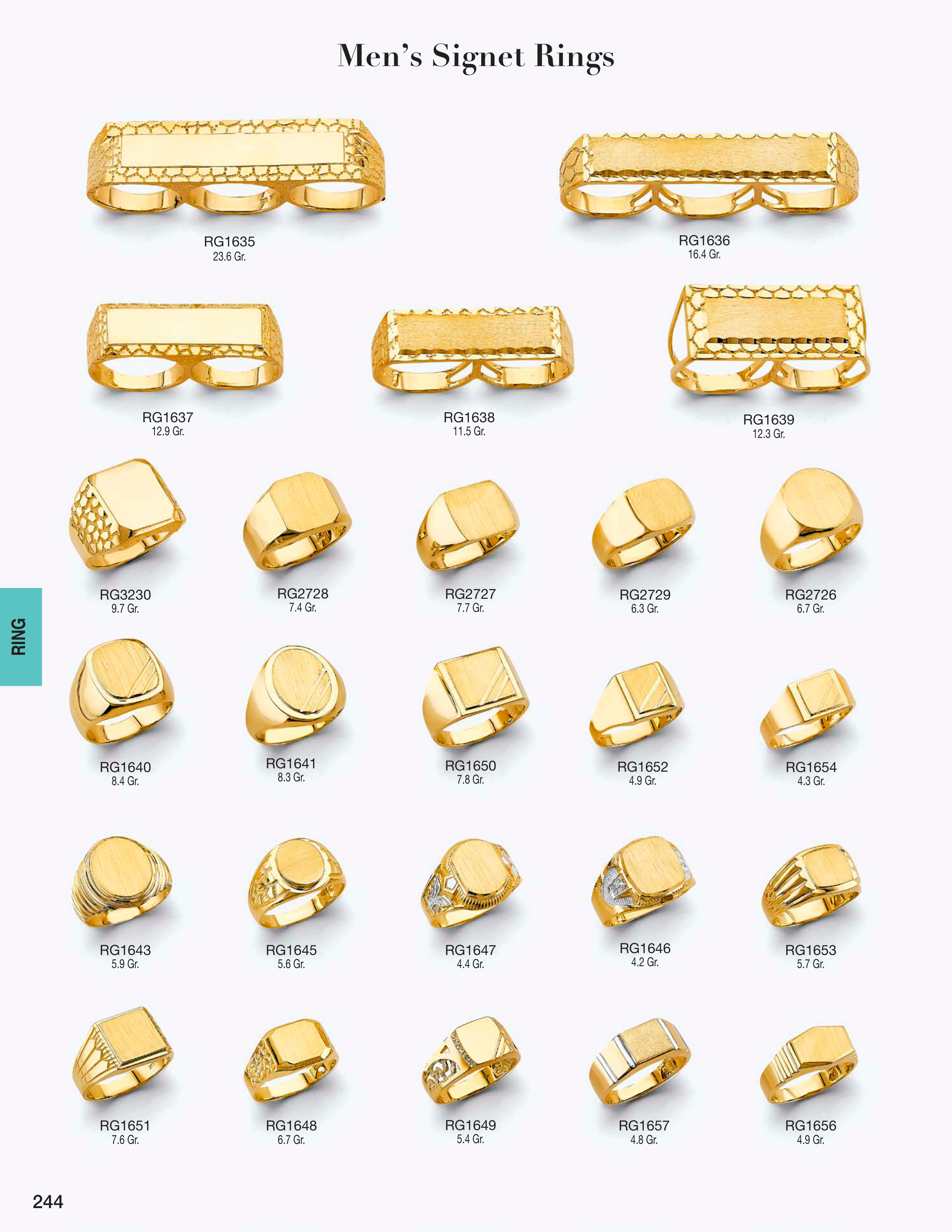 Ring catalog page 244