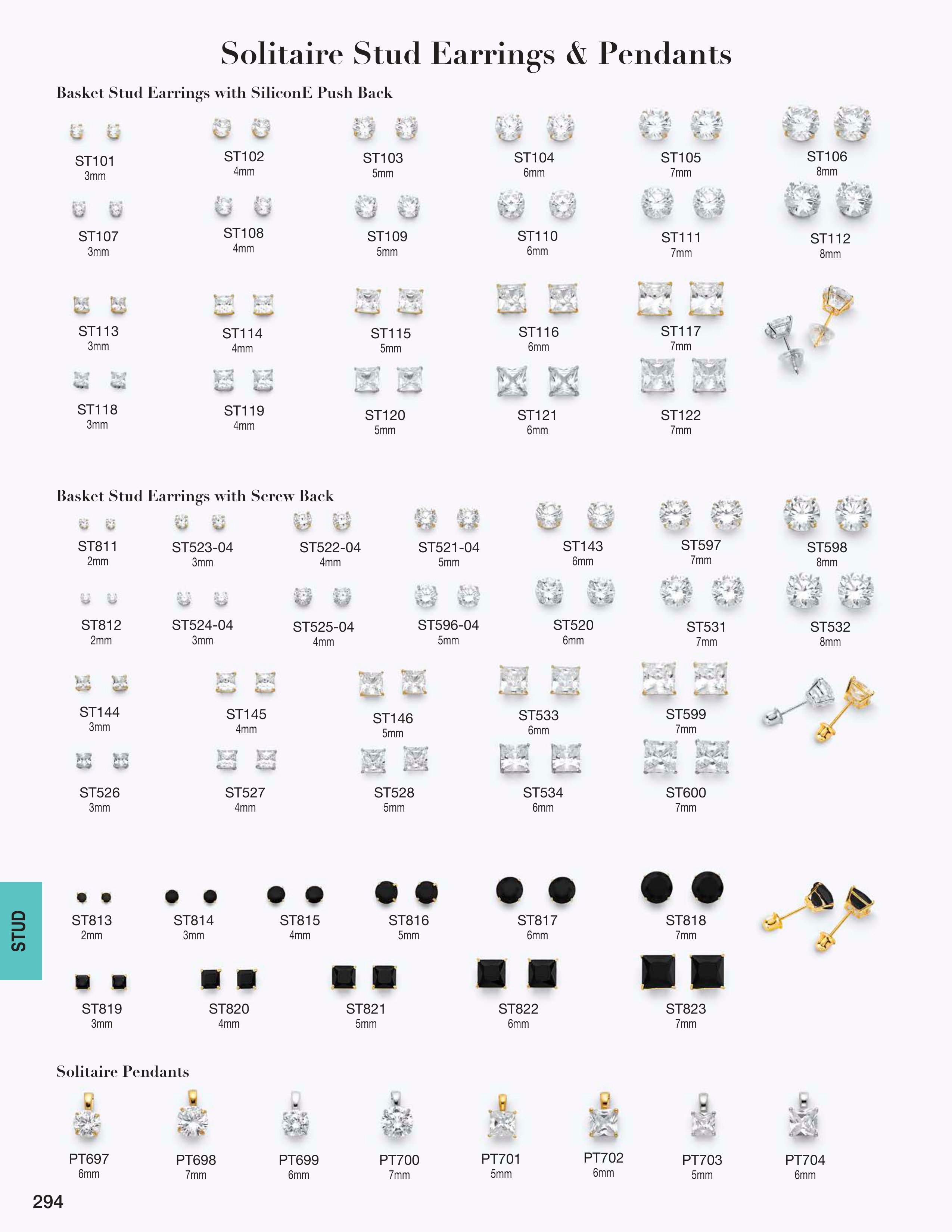 Stud Earring & Others catalog page 294