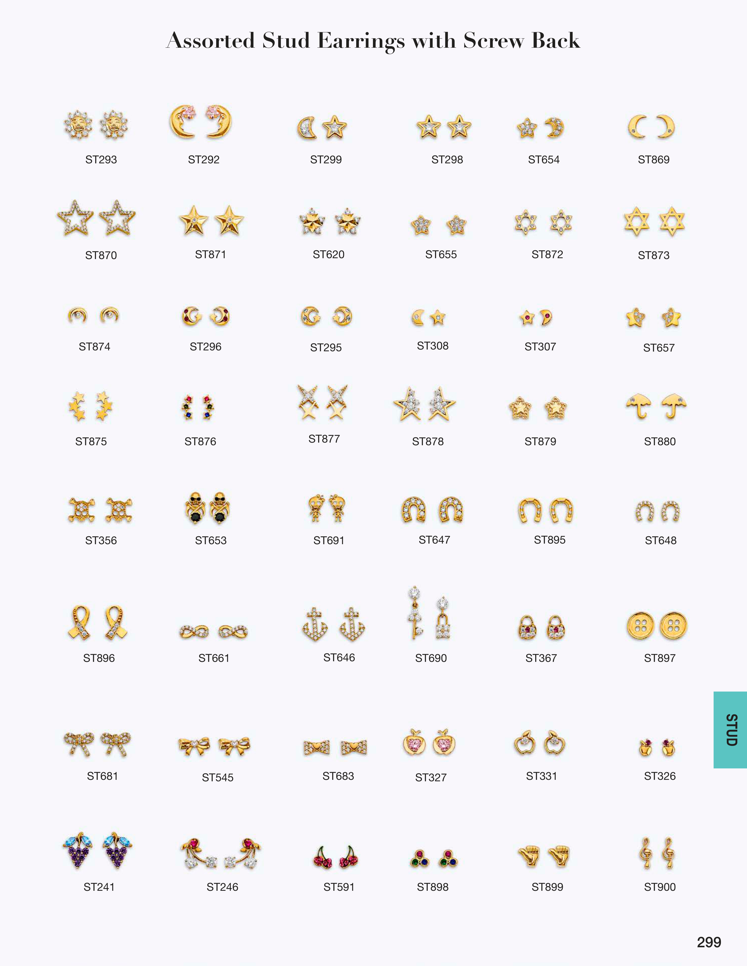 Stud Earring & Others catalog page 299