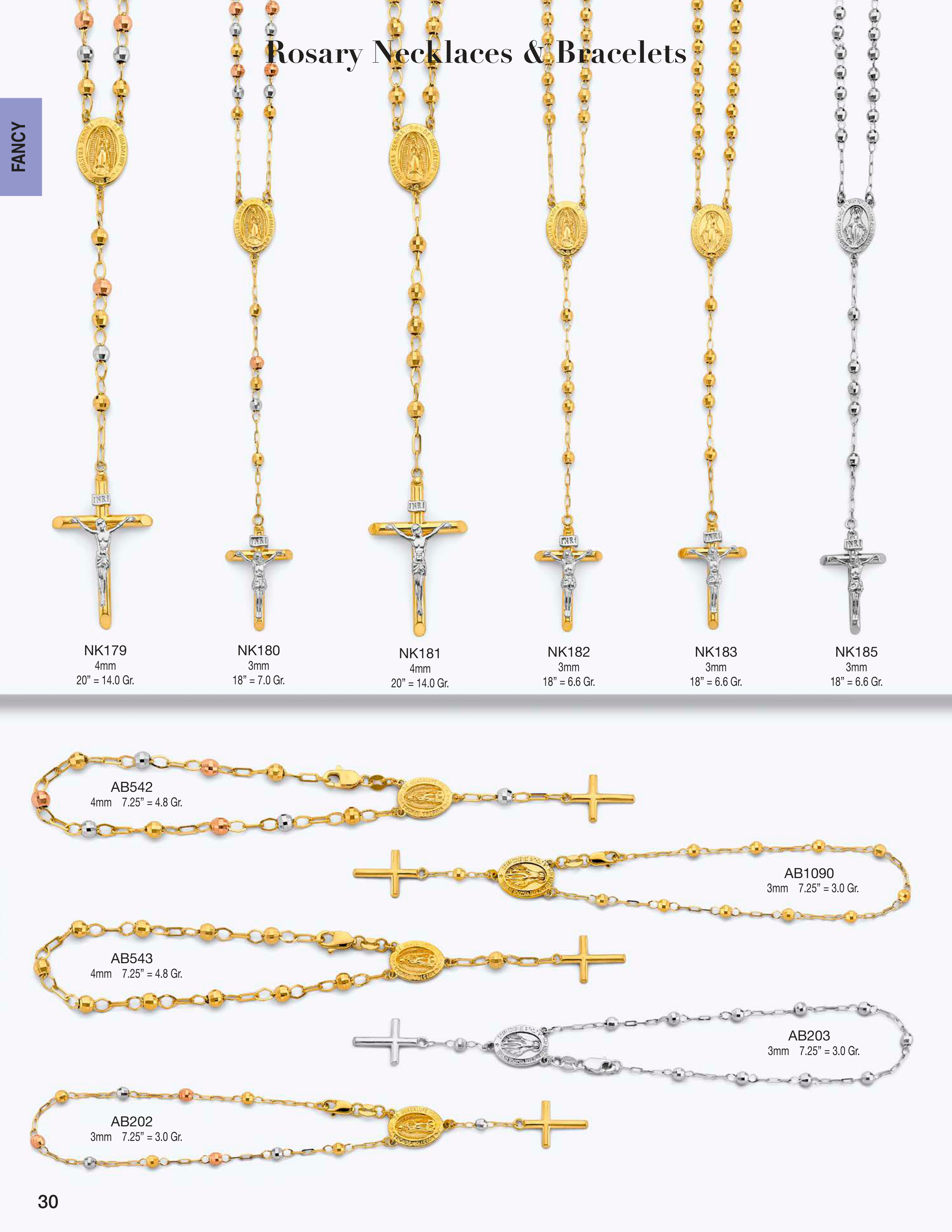 Necklace & Bracelet catalog page 30