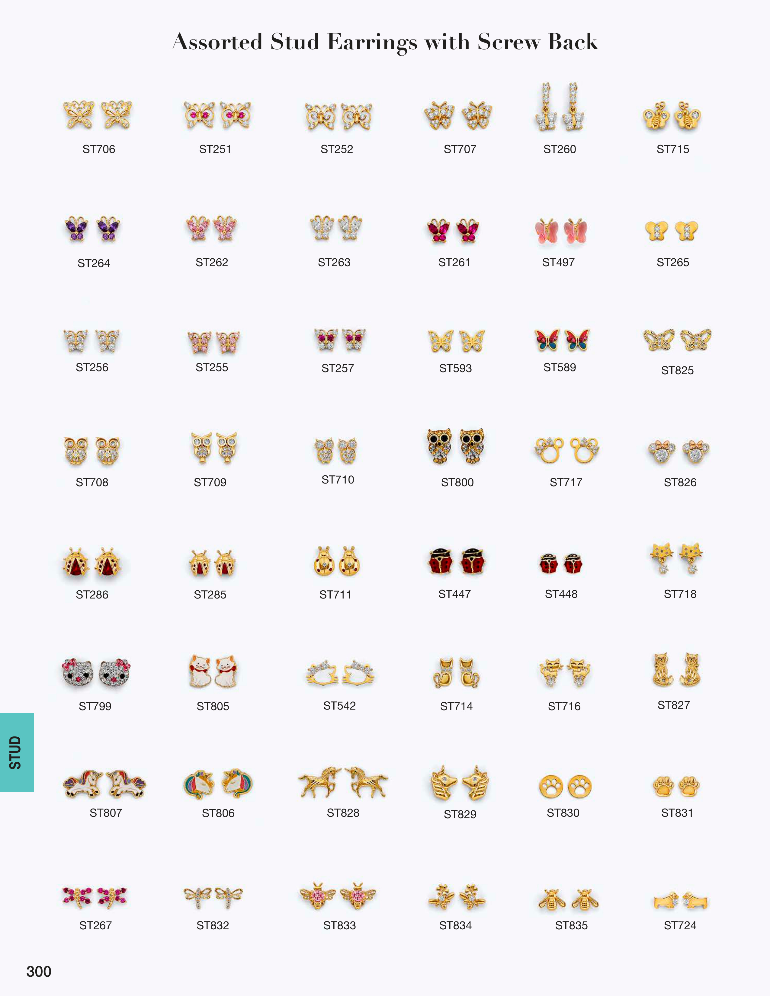 Stud Earring & Others catalog page 300