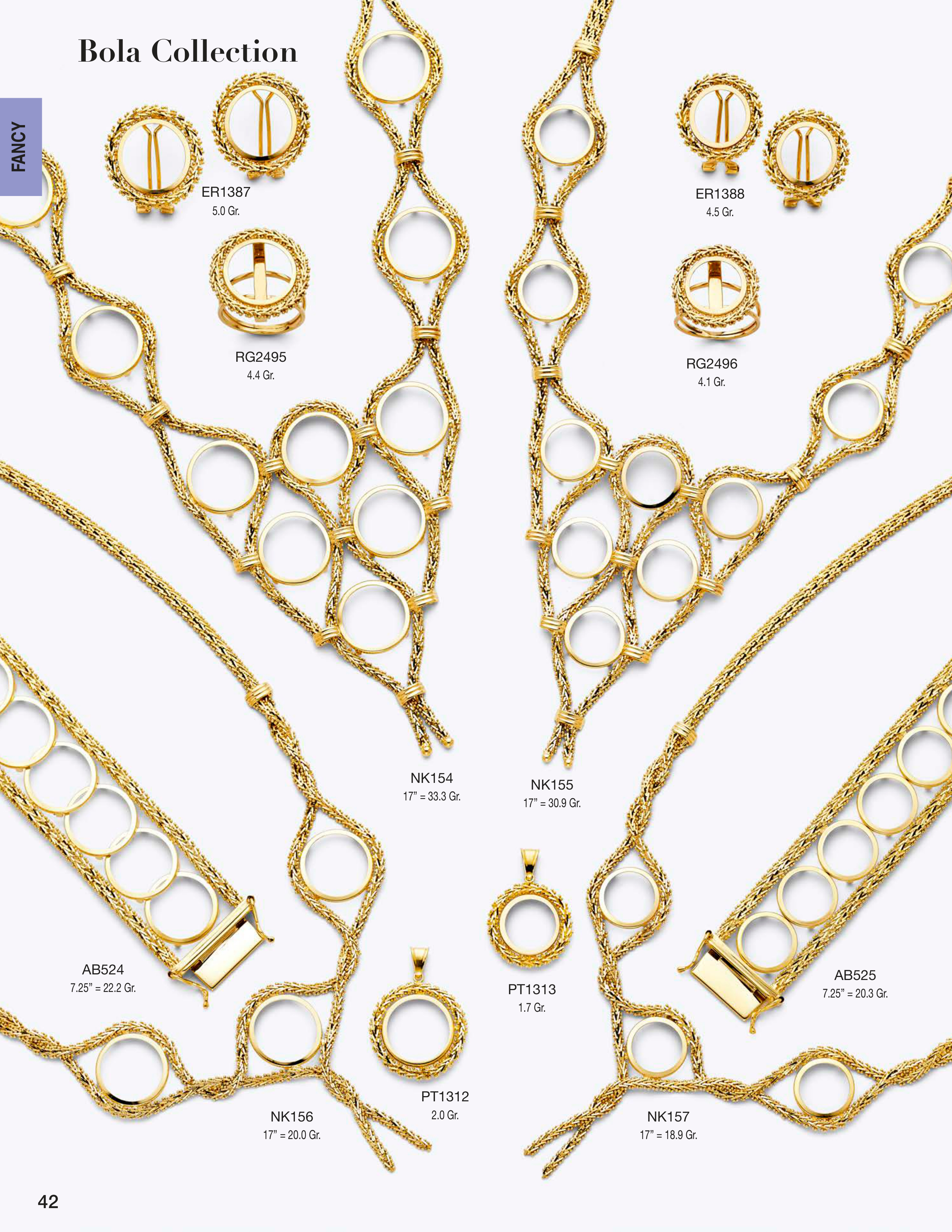 Necklace & Bracelet catalog page 42