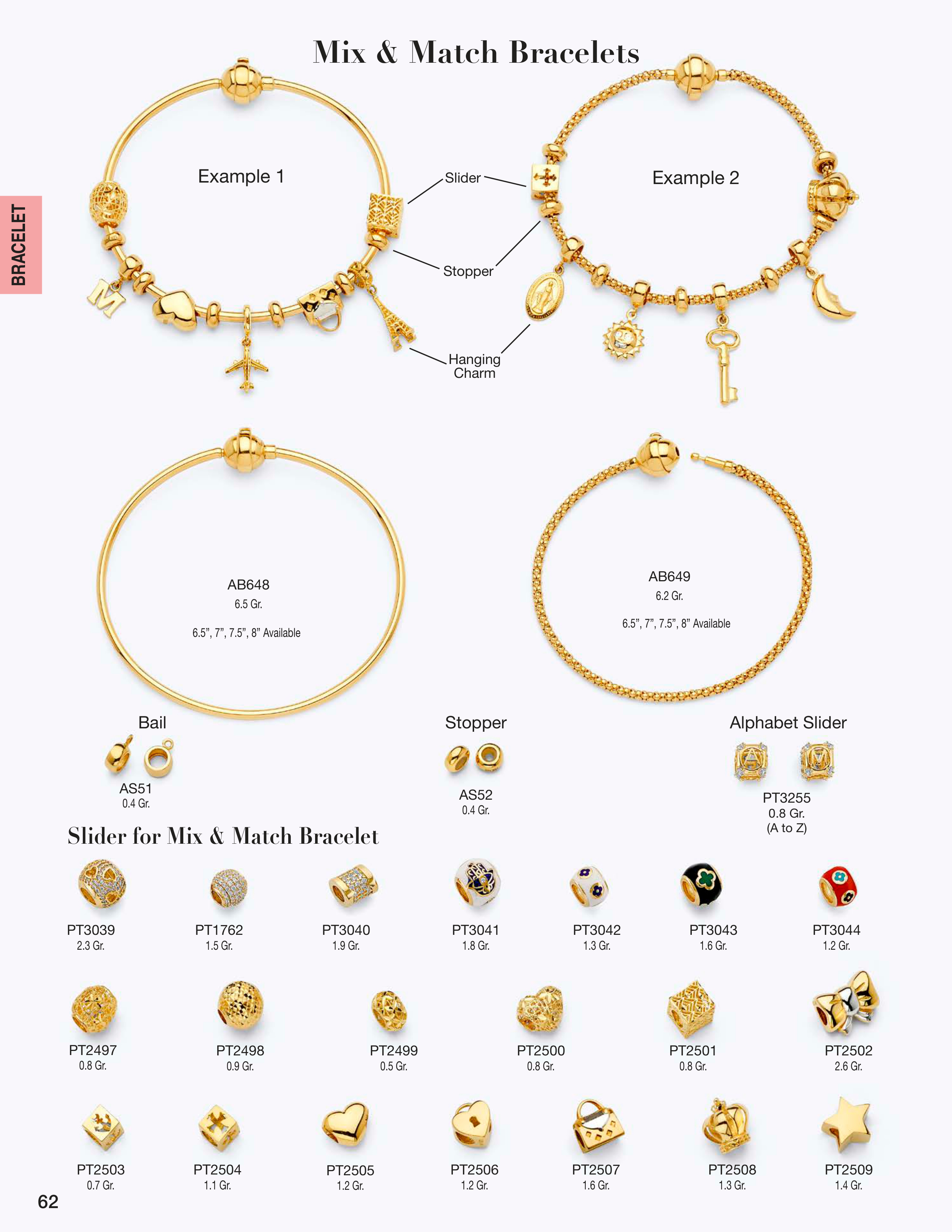 Necklace & Bracelet catalog page 62