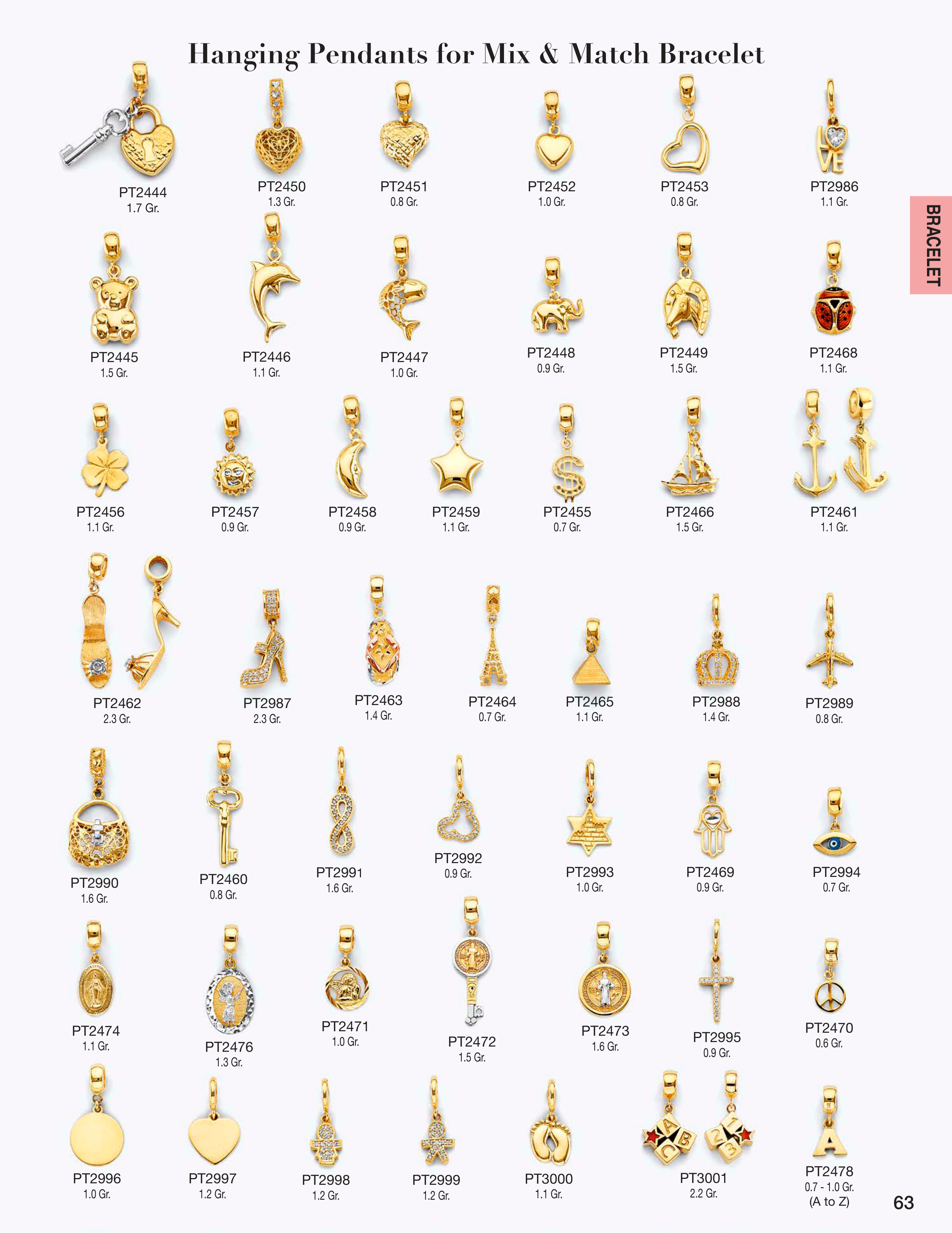 Necklace & Bracelet catalog page 63
