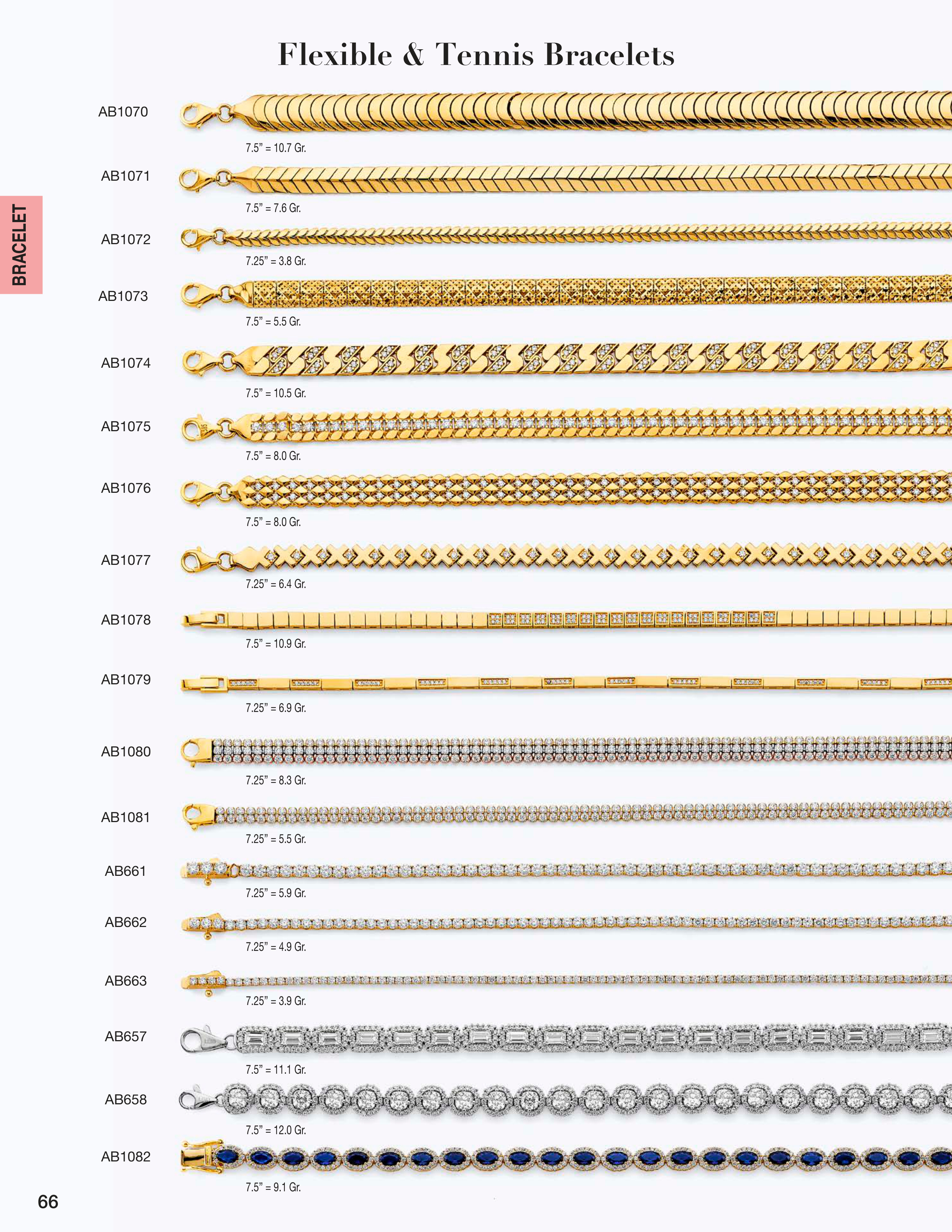 Necklace & Bracelet catalog page 66