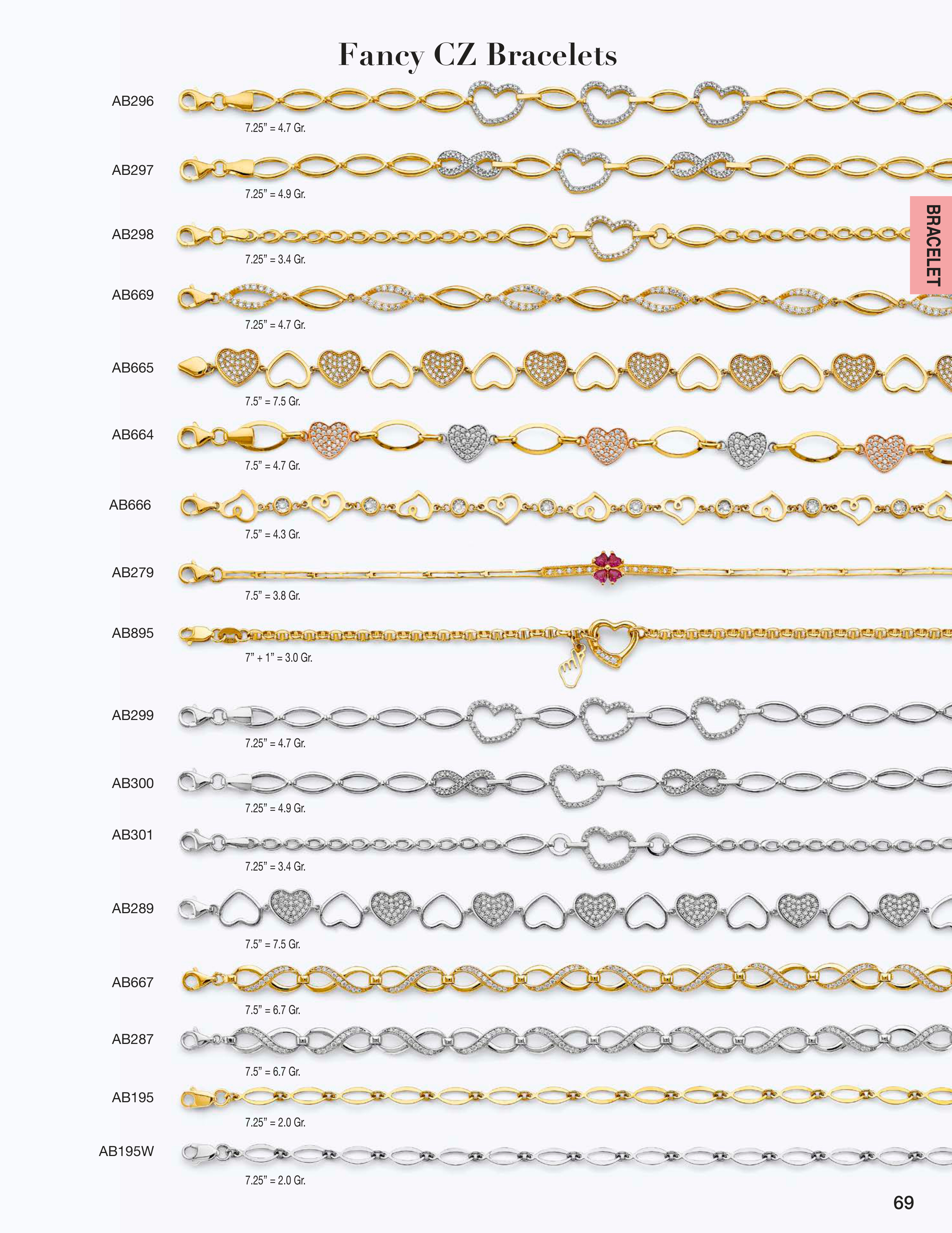Necklace & Bracelet catalog page 69