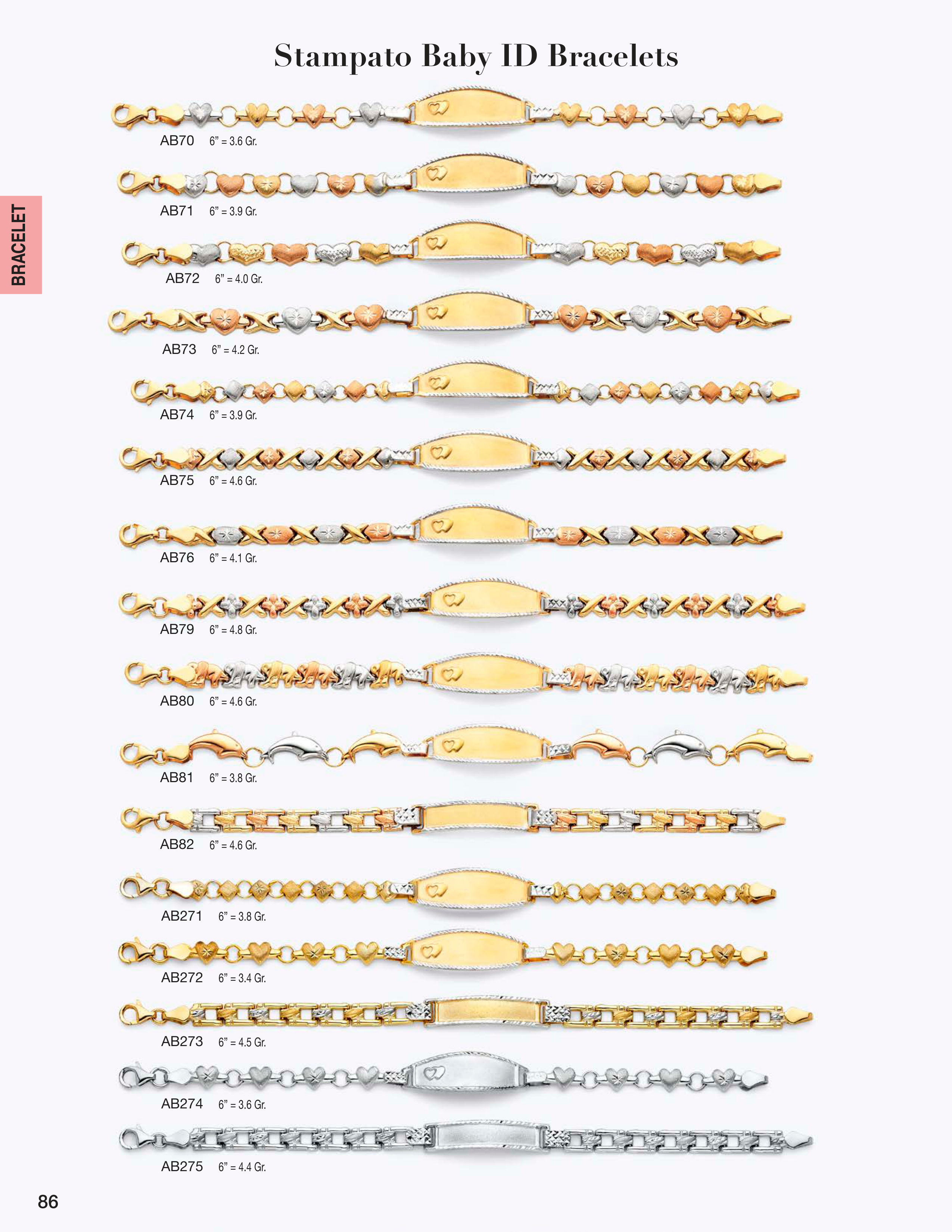 Necklace & Bracelet catalog page 86