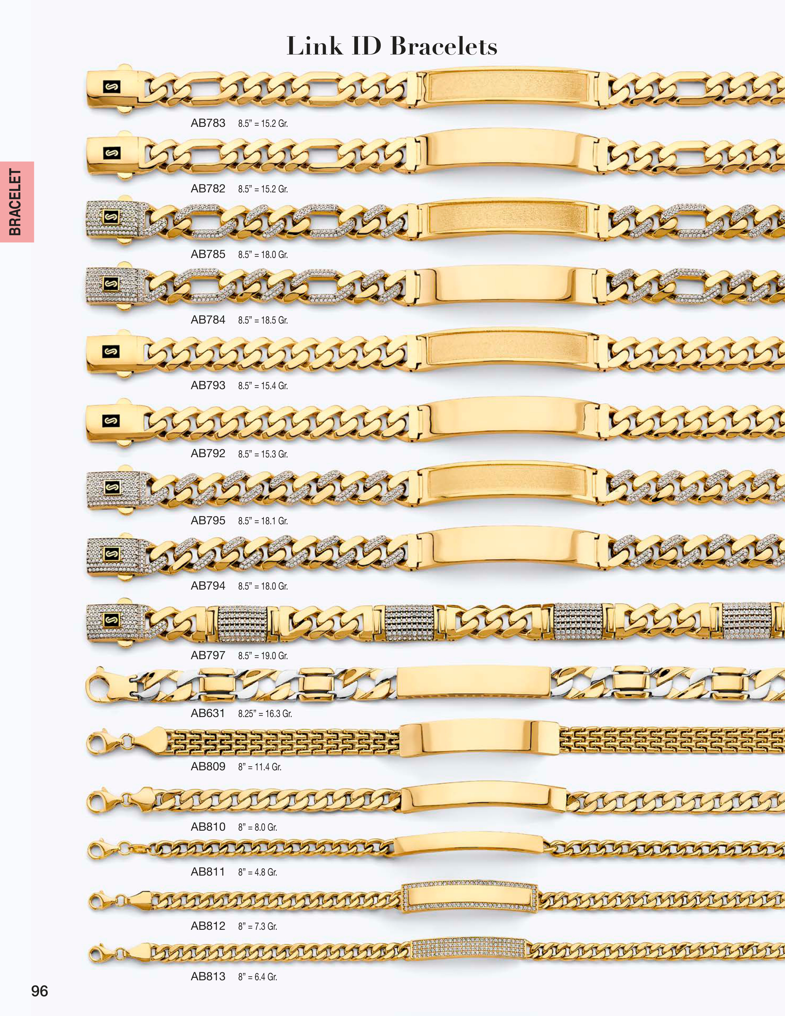 Necklace & Bracelet catalog page 96