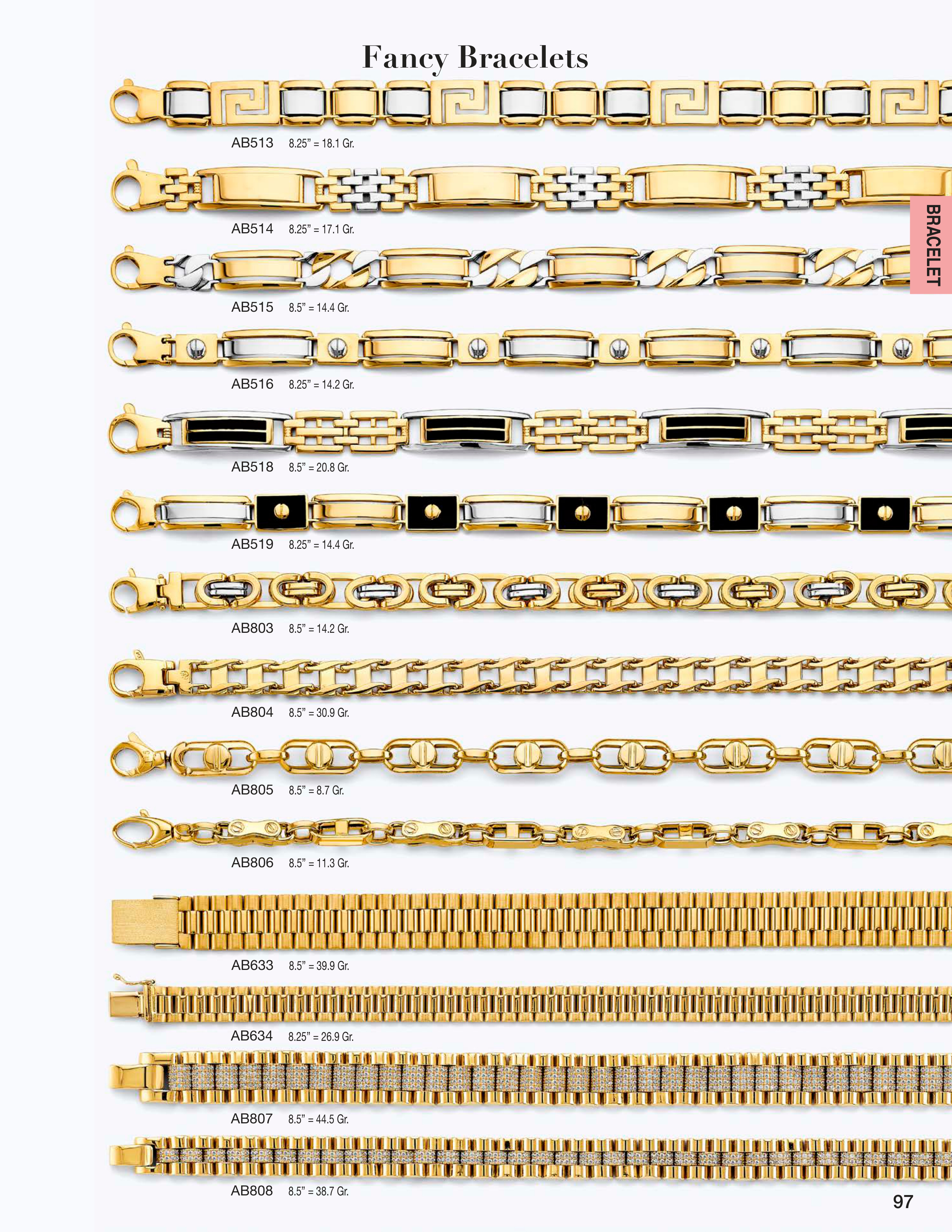 Necklace & Bracelet catalog page 97